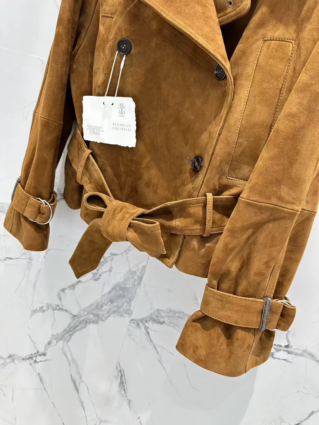 Кожаные Куртки И Дублёнки Женские Brunello Cucinelli 13683064
