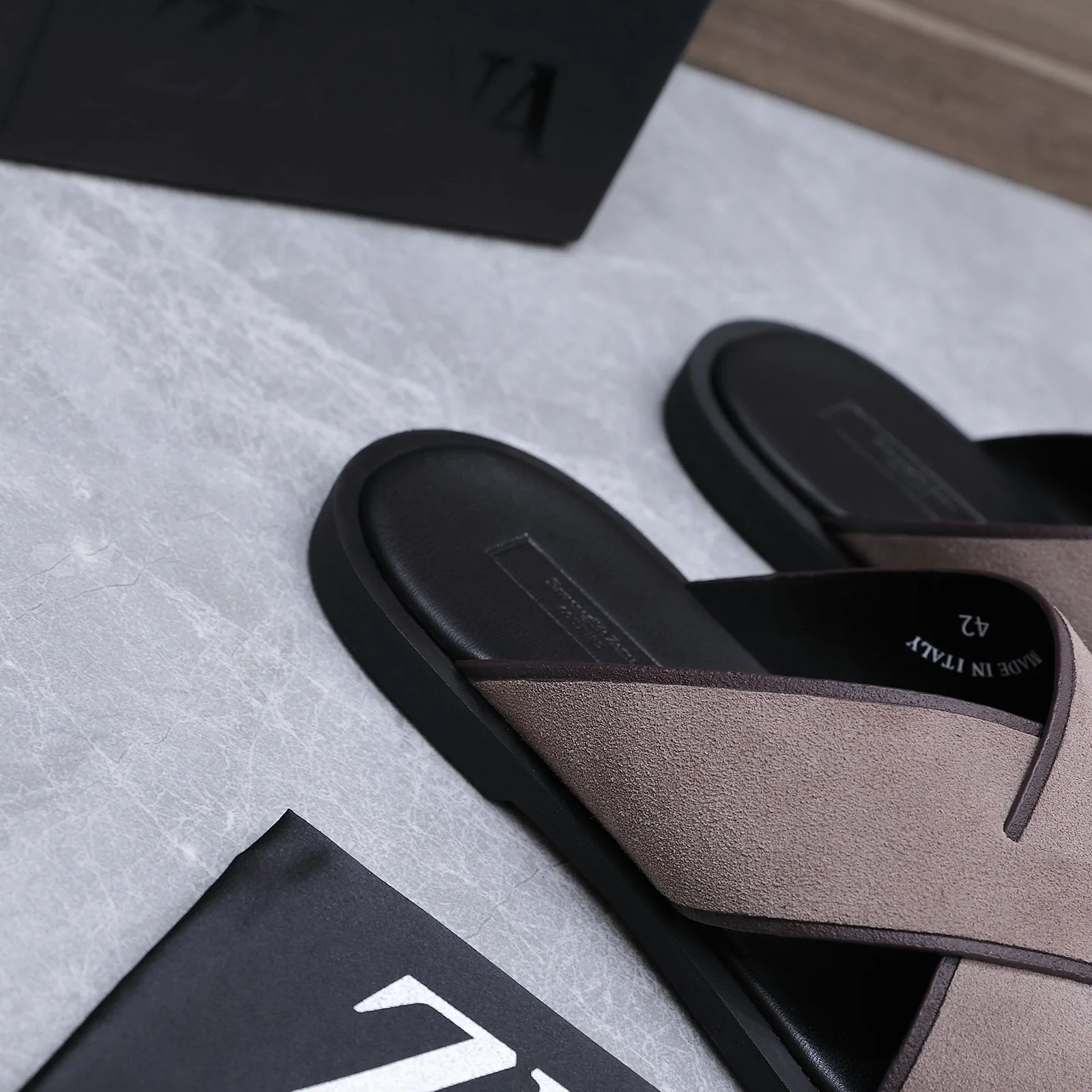Шлепанцы Мужские Zegna 17514985