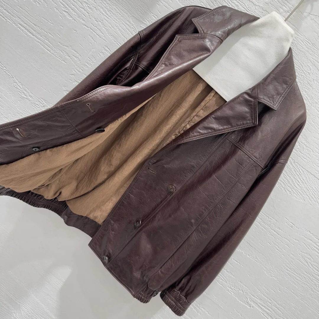 Кожаные Куртки И Дублёнки Женские Brunello Cucinelli 13431936