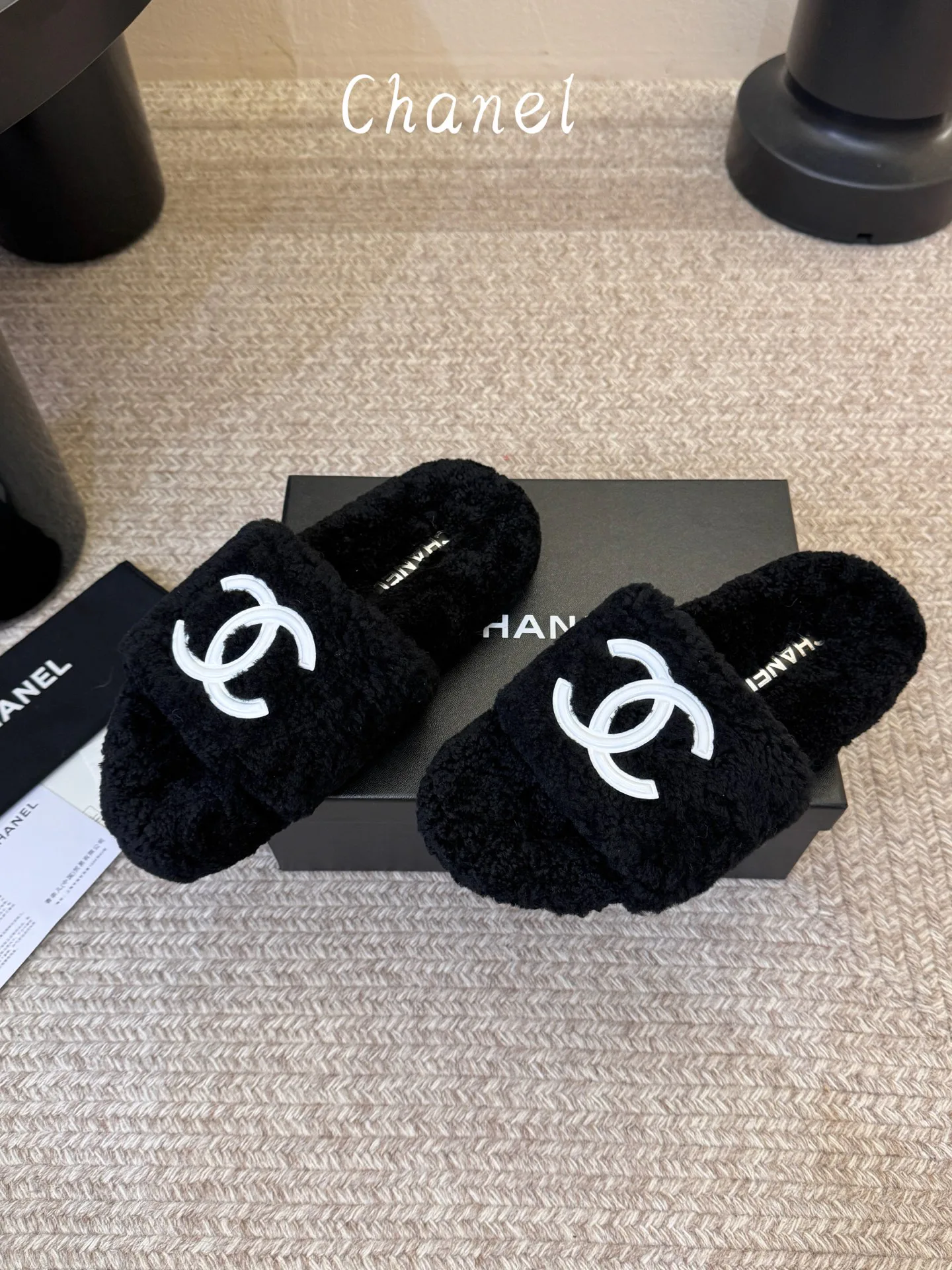 Тапочки Женские Chanel 17935007