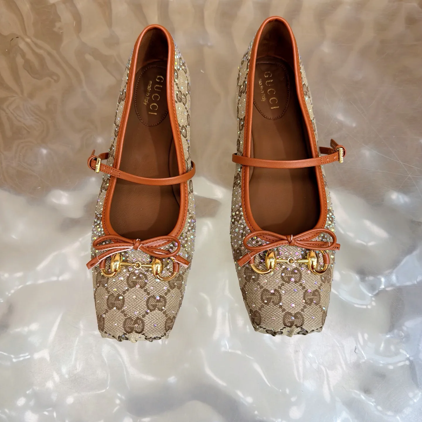 Балетки Женские Gucci 556095