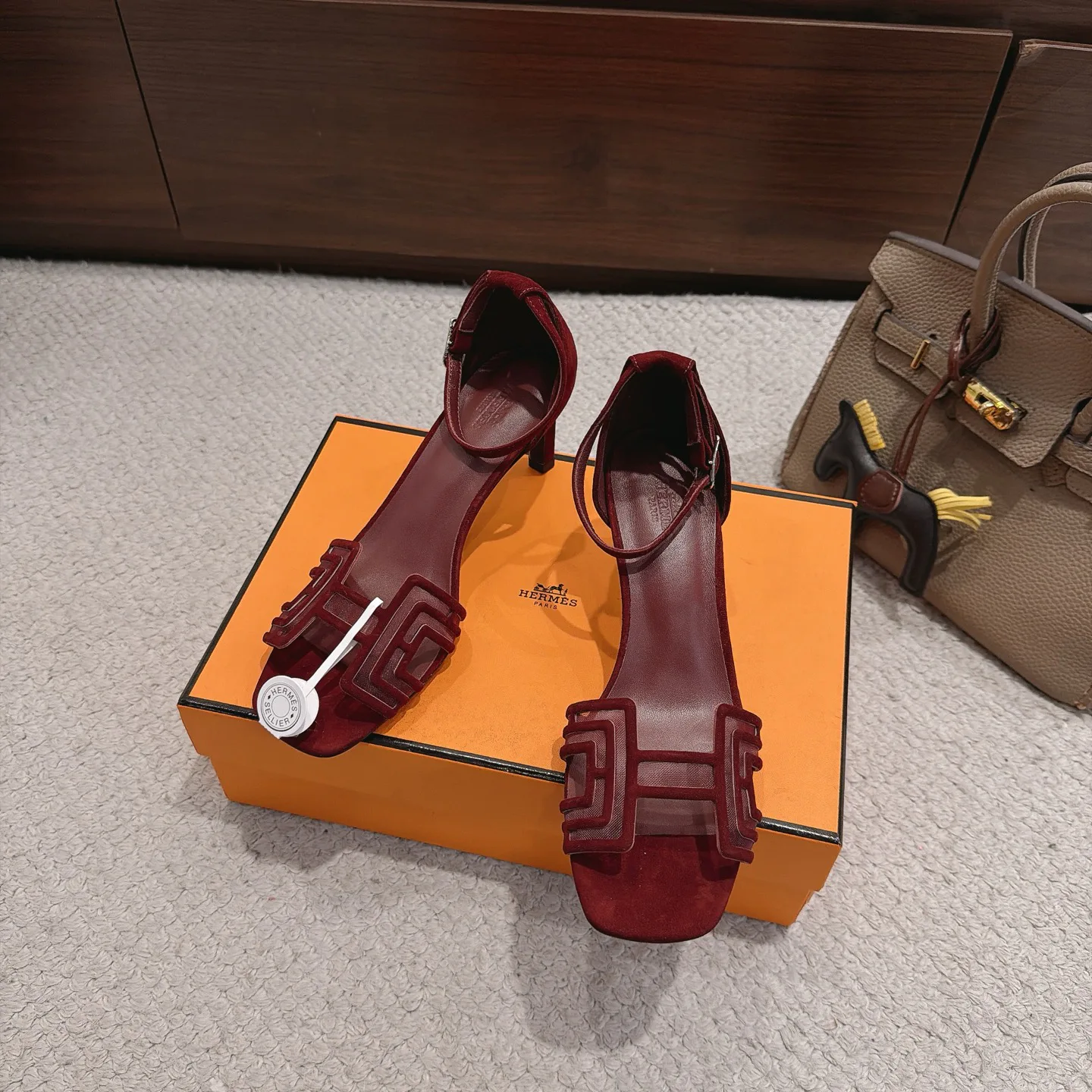 Босоножки Женские Hermes 17699694