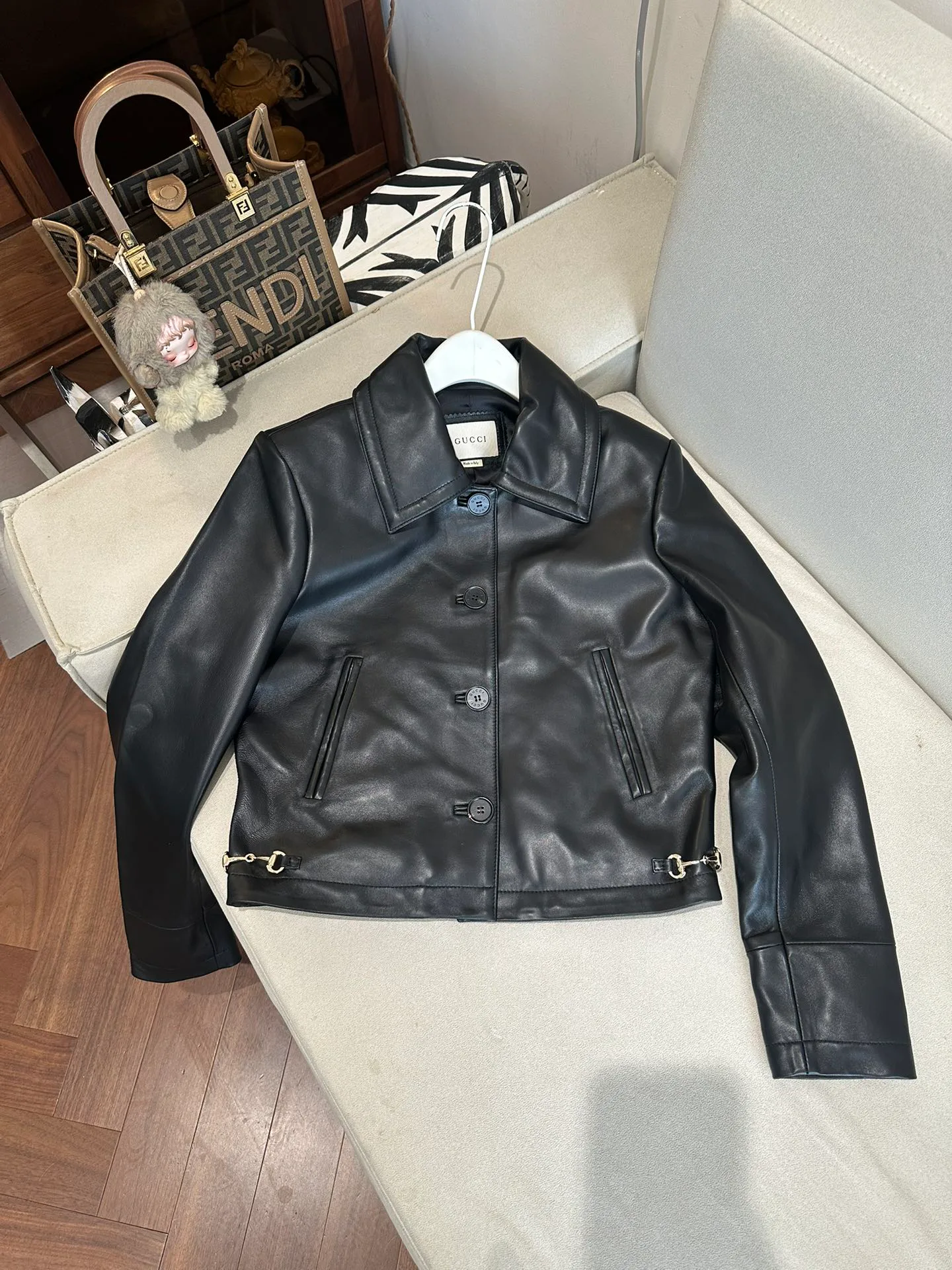 Кожаные Куртки И Дублёнки Женские Gucci 11283408