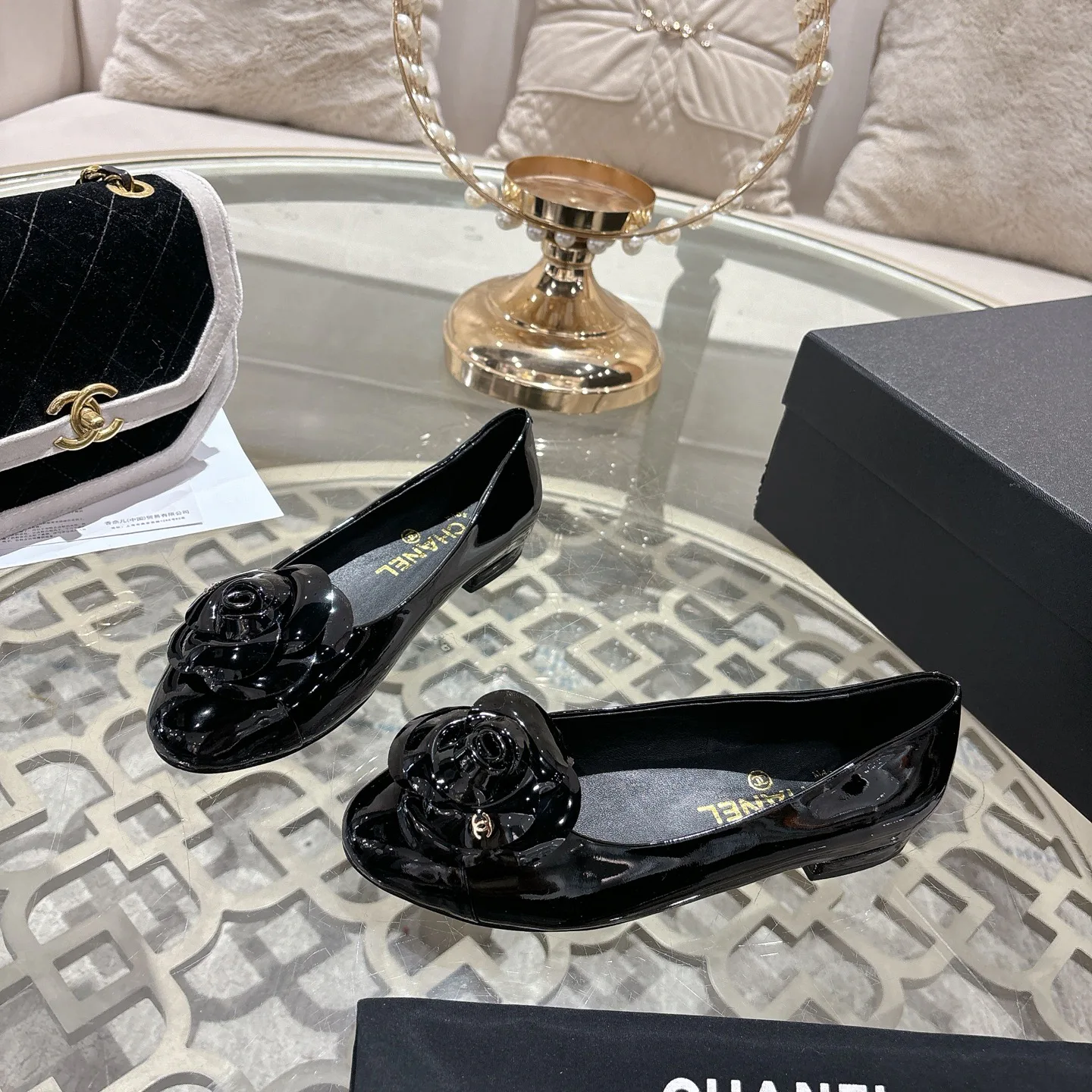 Балетки Женские Chanel 1893811