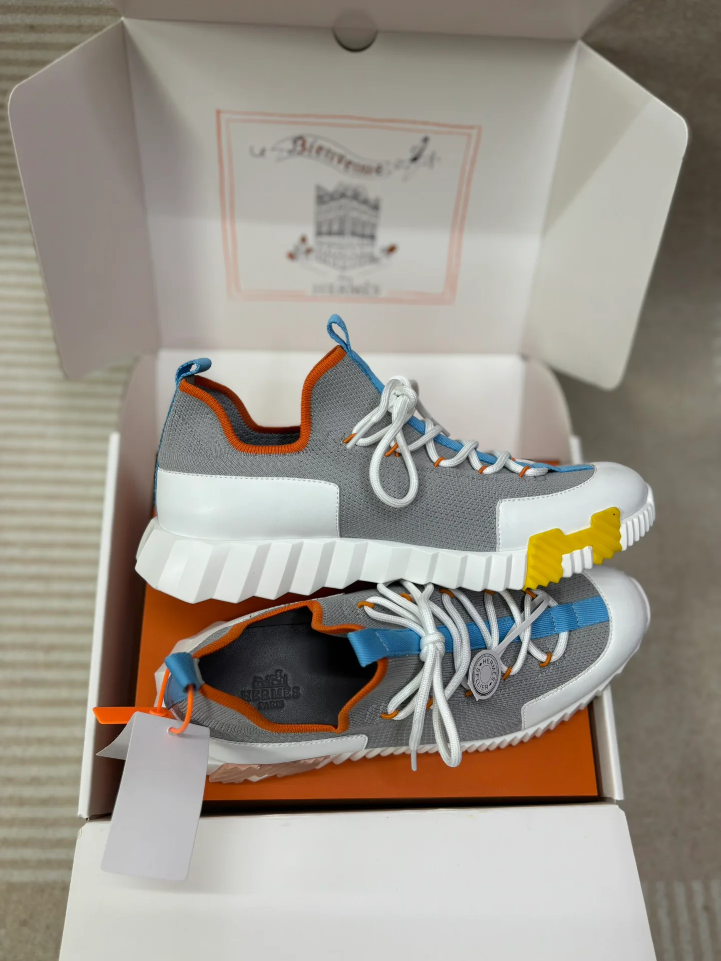 Кроссовки Мужские Hermes 12708882