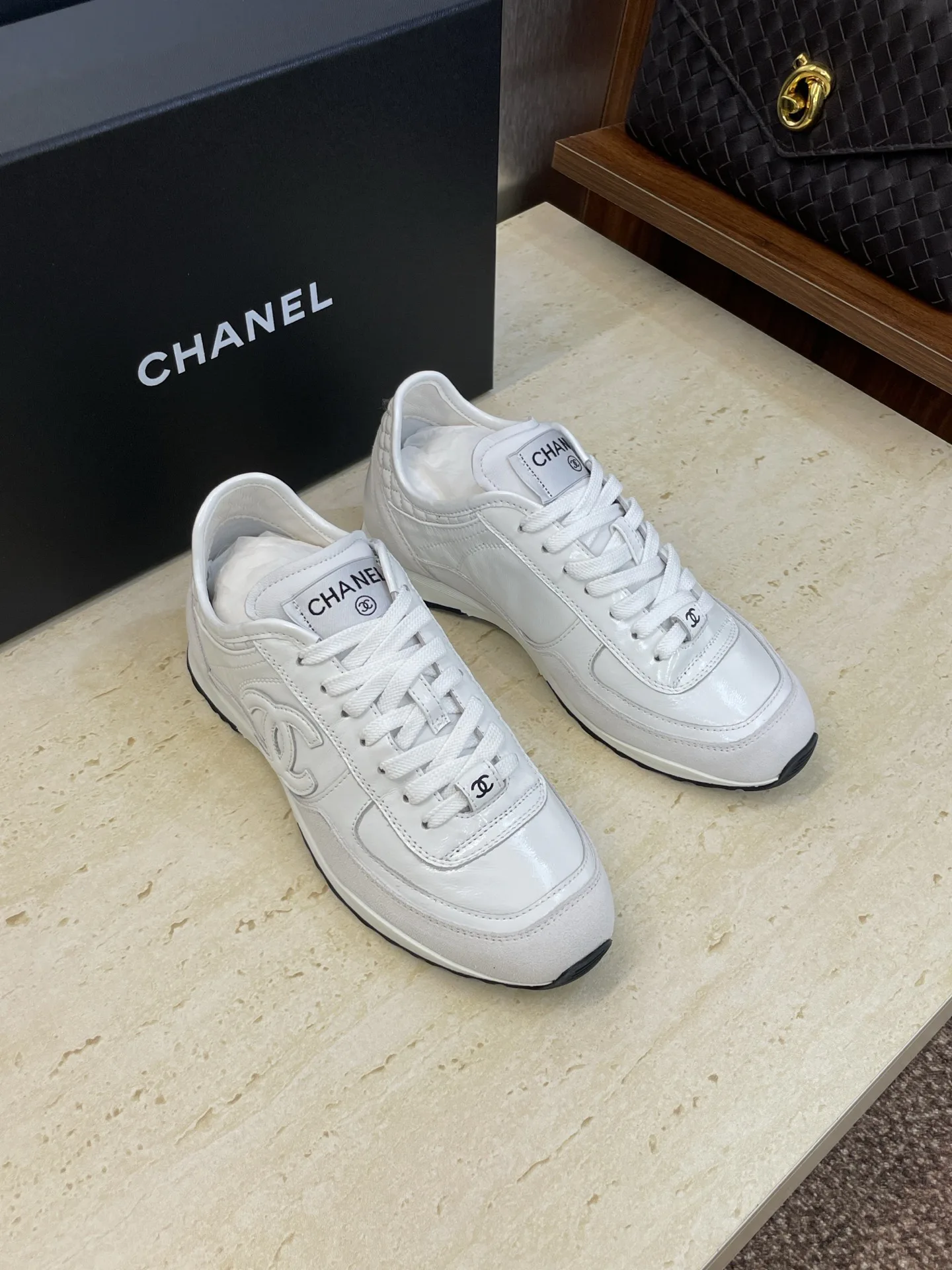 Кроссовки Женские Chanel 11498292