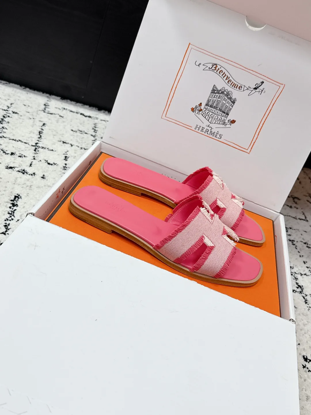 Шлепанцы Женские Hermes 814528