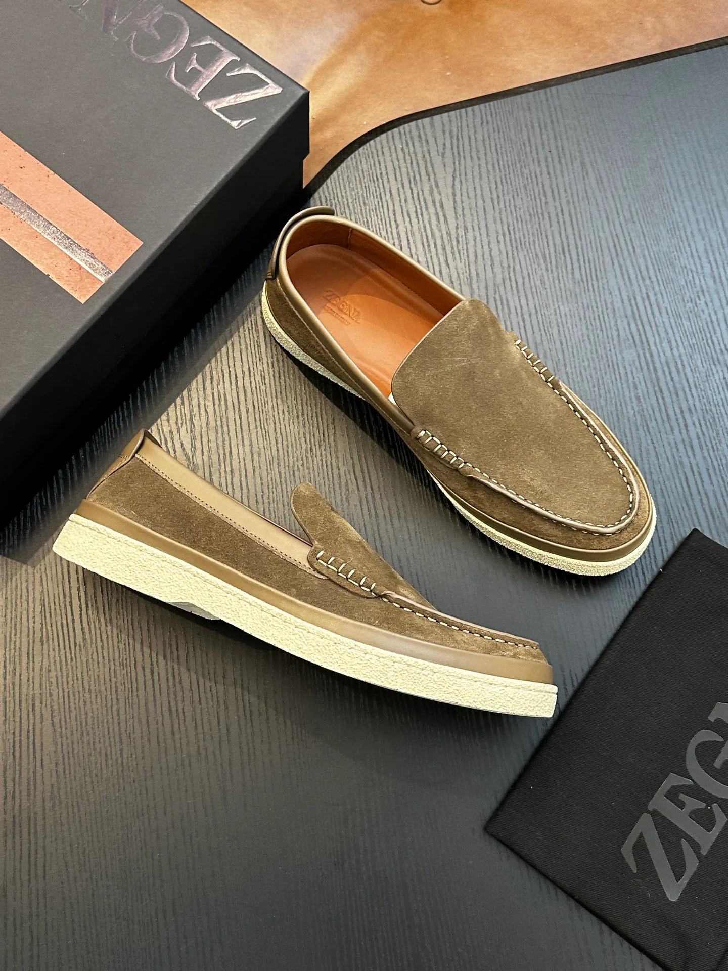 Лоферы Мужские Zegna 179548