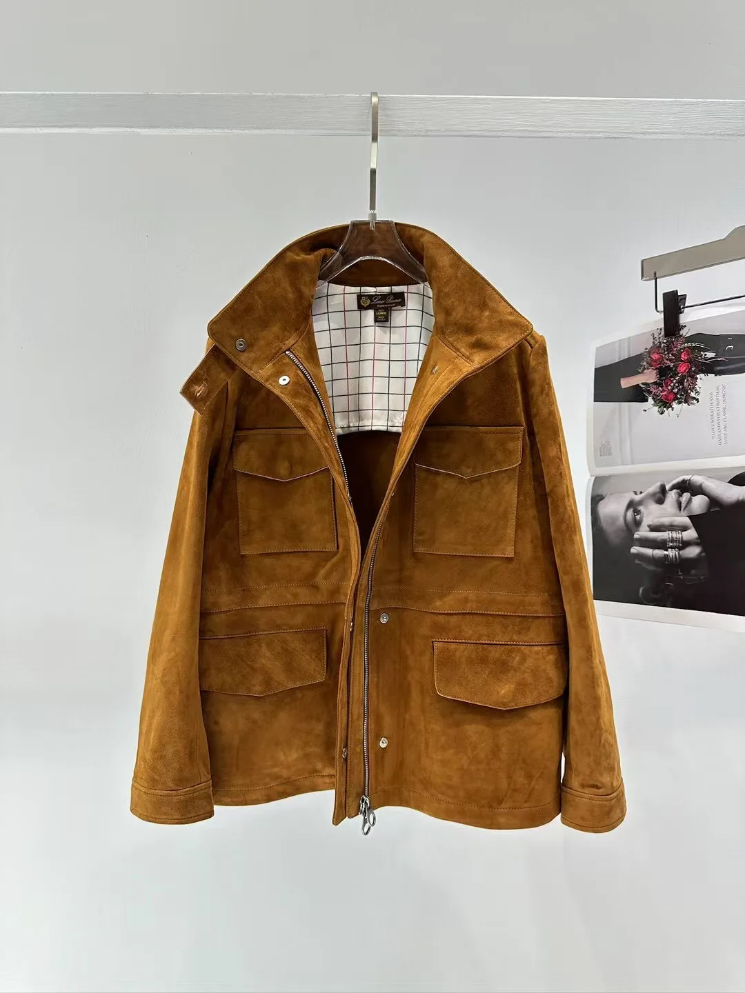 Кожаные Куртки И Дублёнки Женские Loro Piana 11700607