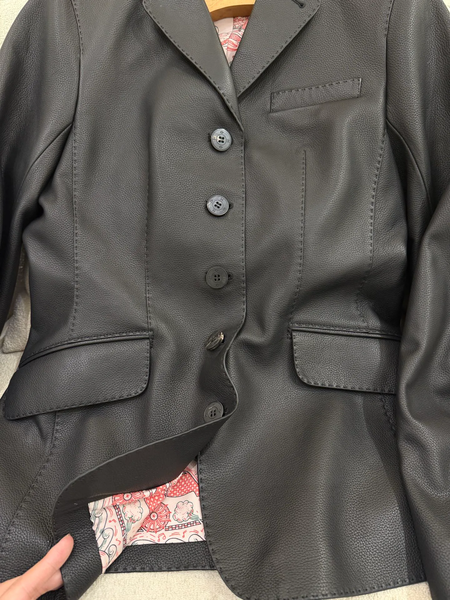 Кожаные Куртки И Дублёнки Женские Hermes 18172766