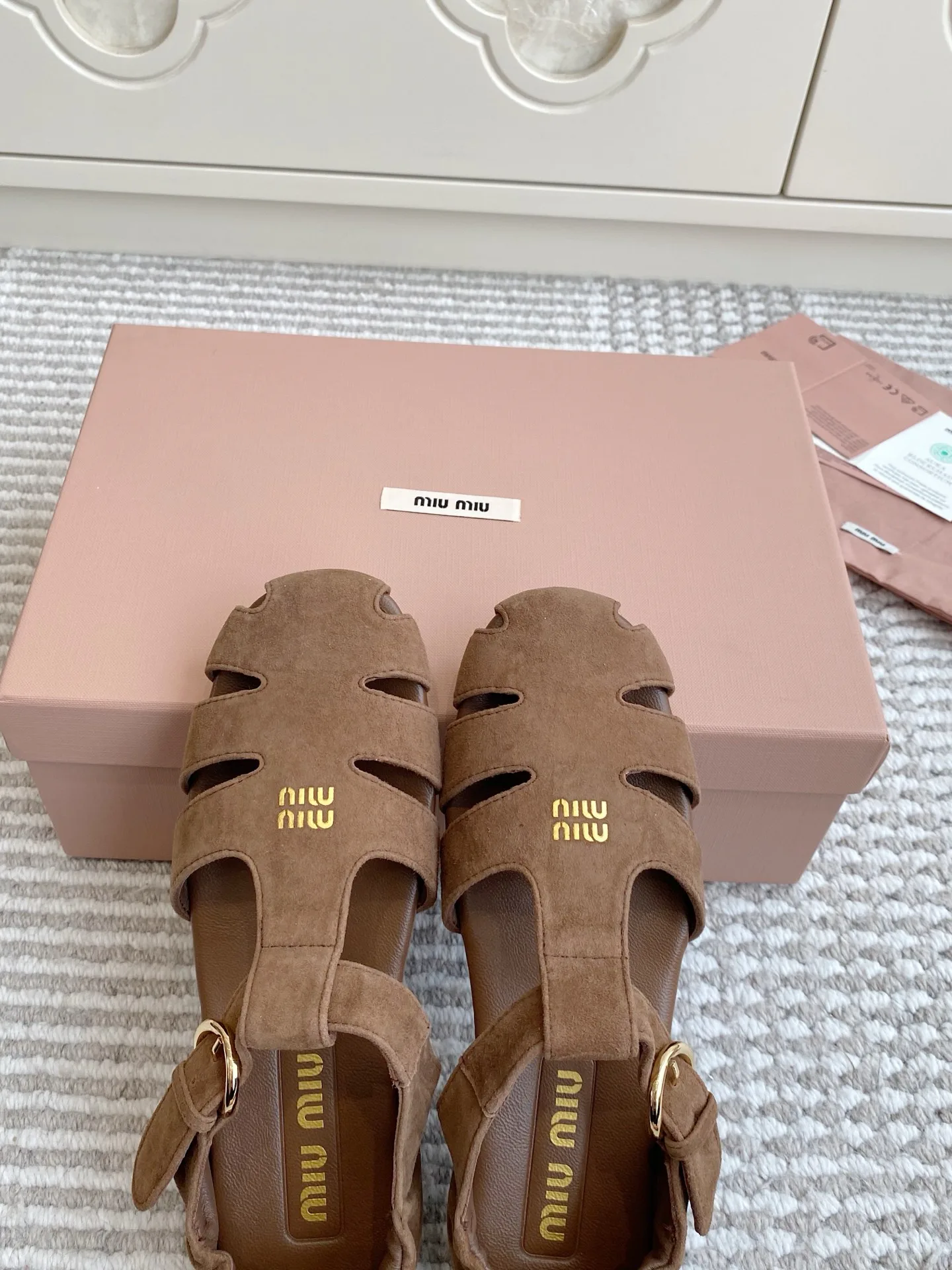 Босоножки Женские Miu Miu 11668857