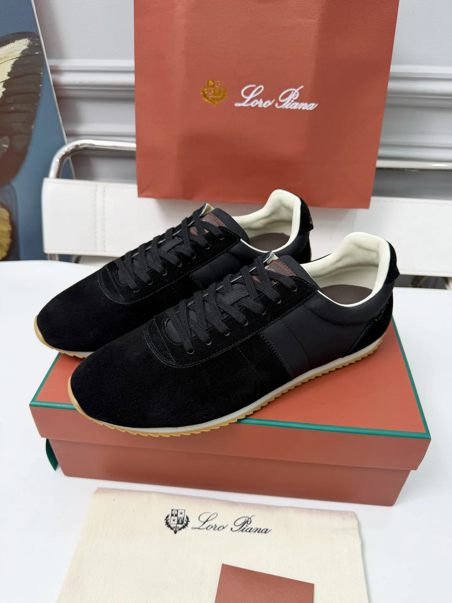 Кроссовки Женские Loro Piana 17467089