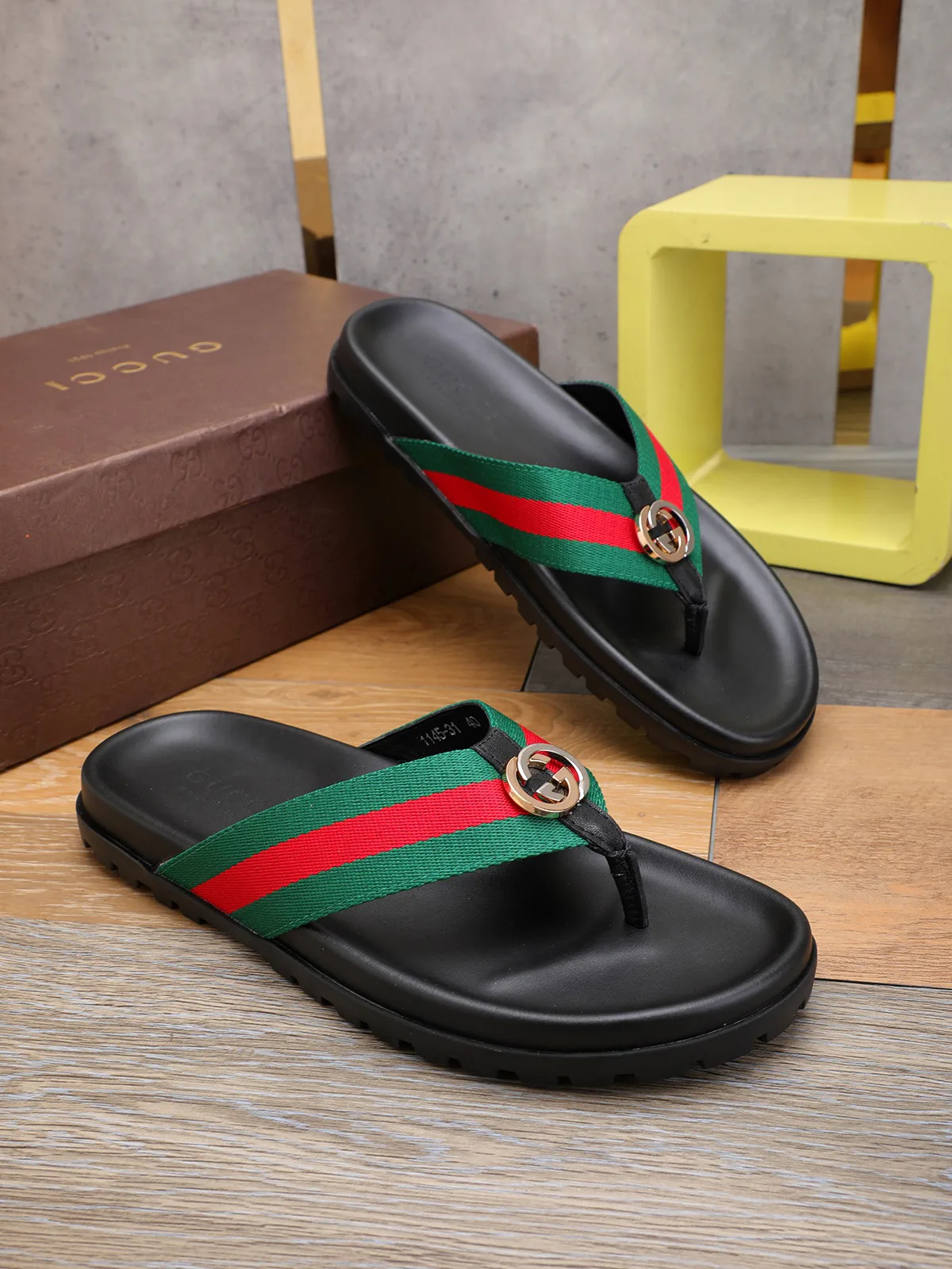 Шлепанцы Мужские Gucci 5044032