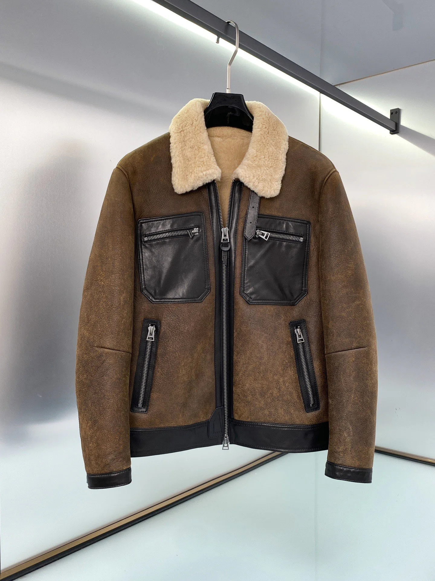 Кожаные Куртки И Дублёнки Мужские Tom Ford 726864