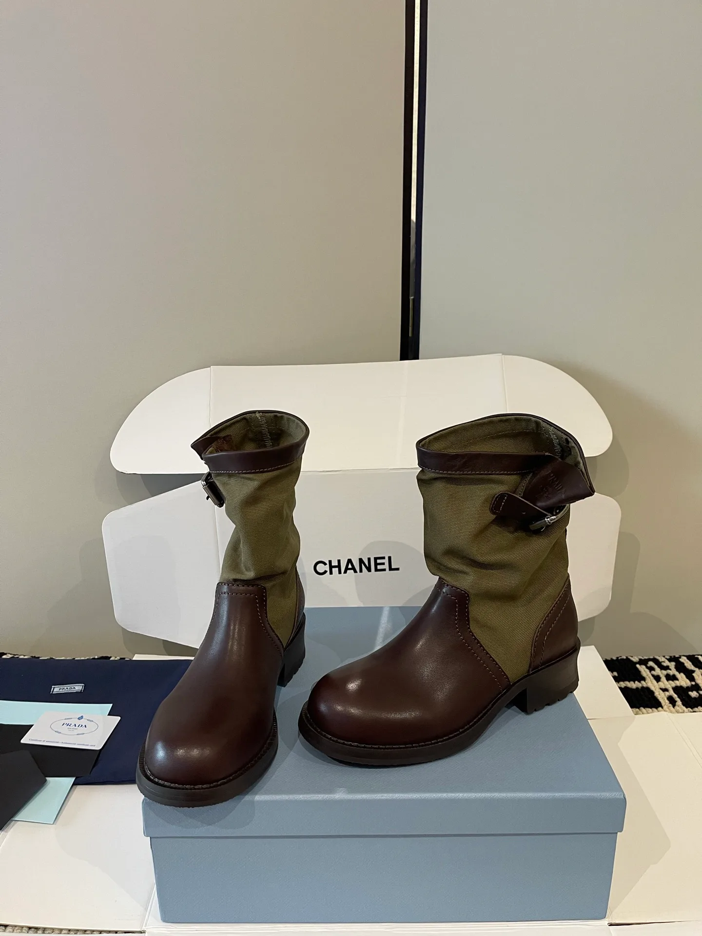 Ботинки Женские Prada 18283618