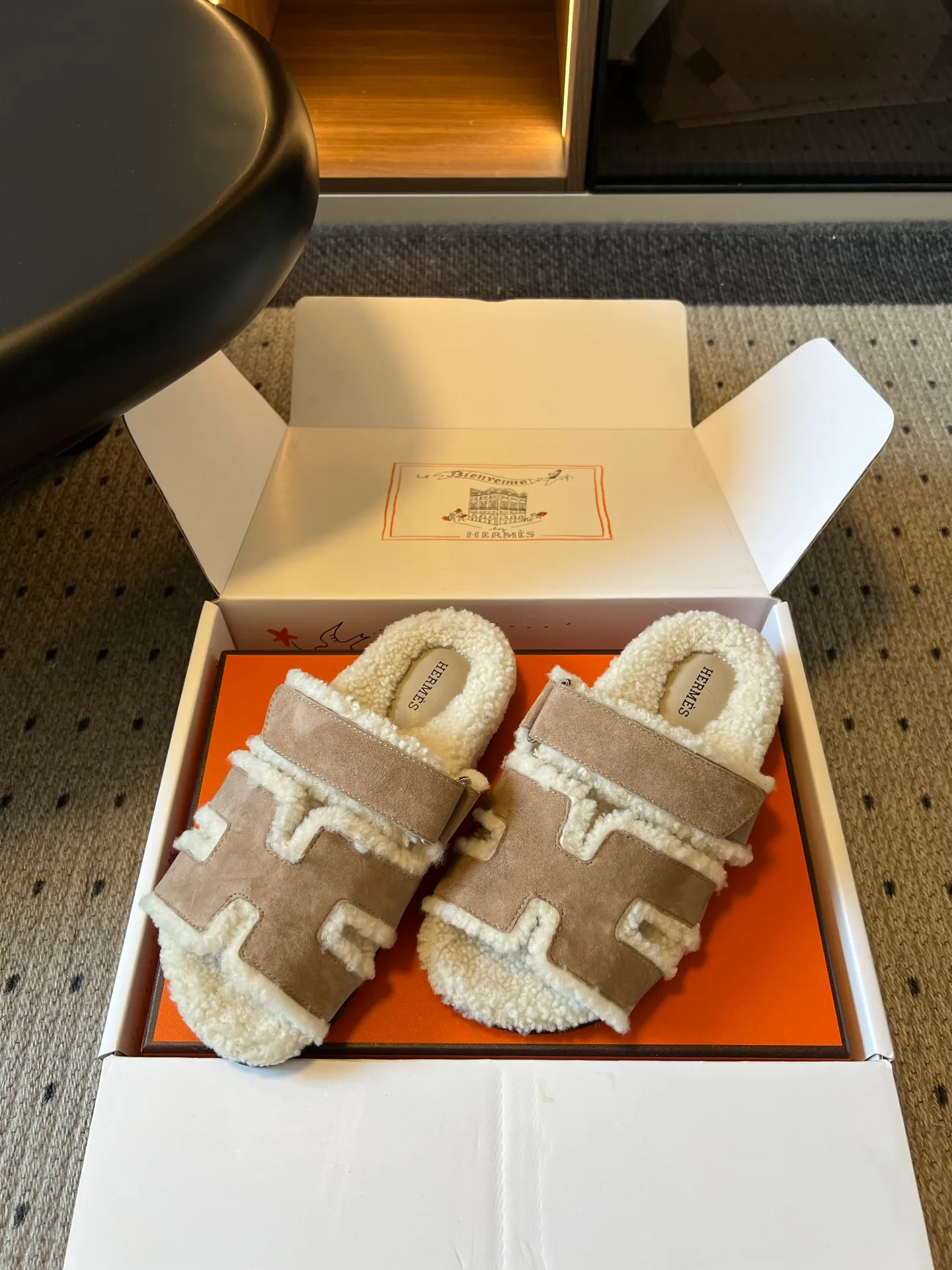 Тапочки Женские Hermes 18142785