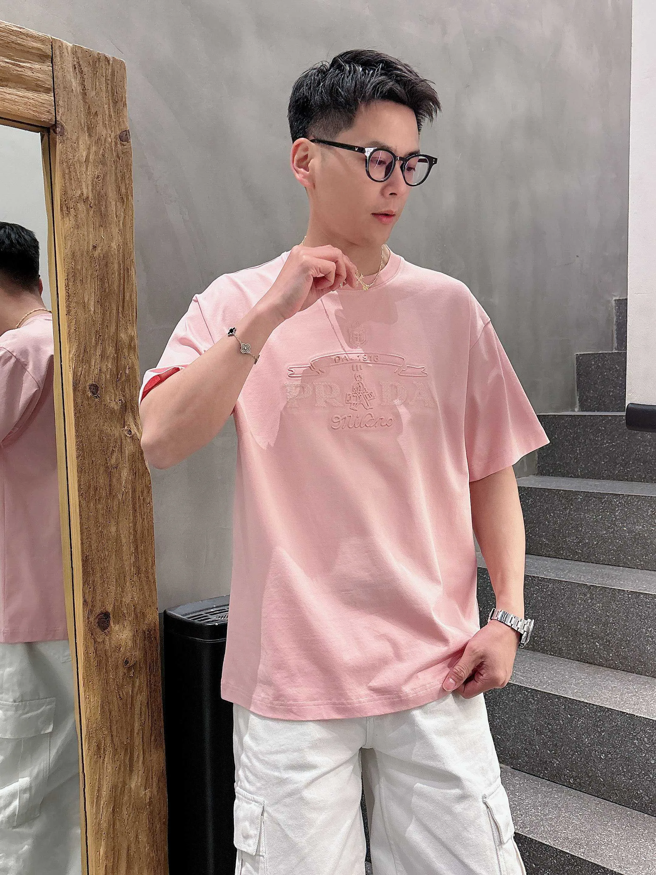 Футболки Мужские Prada 7553