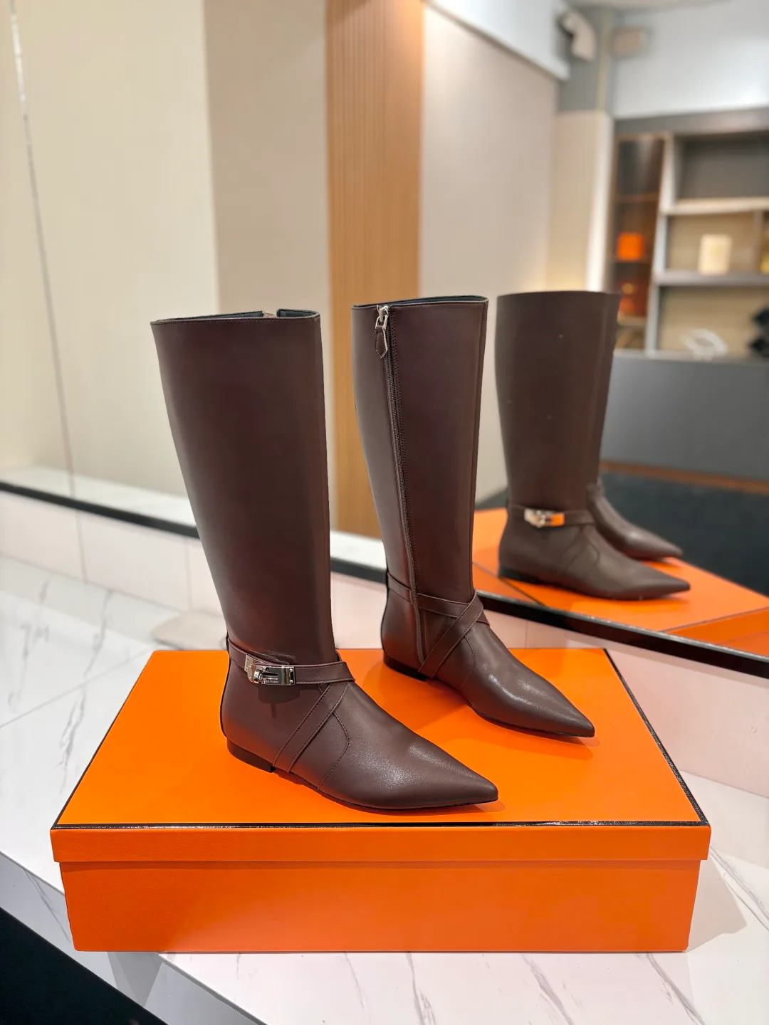 Сапоги Женские Hermes 17900403