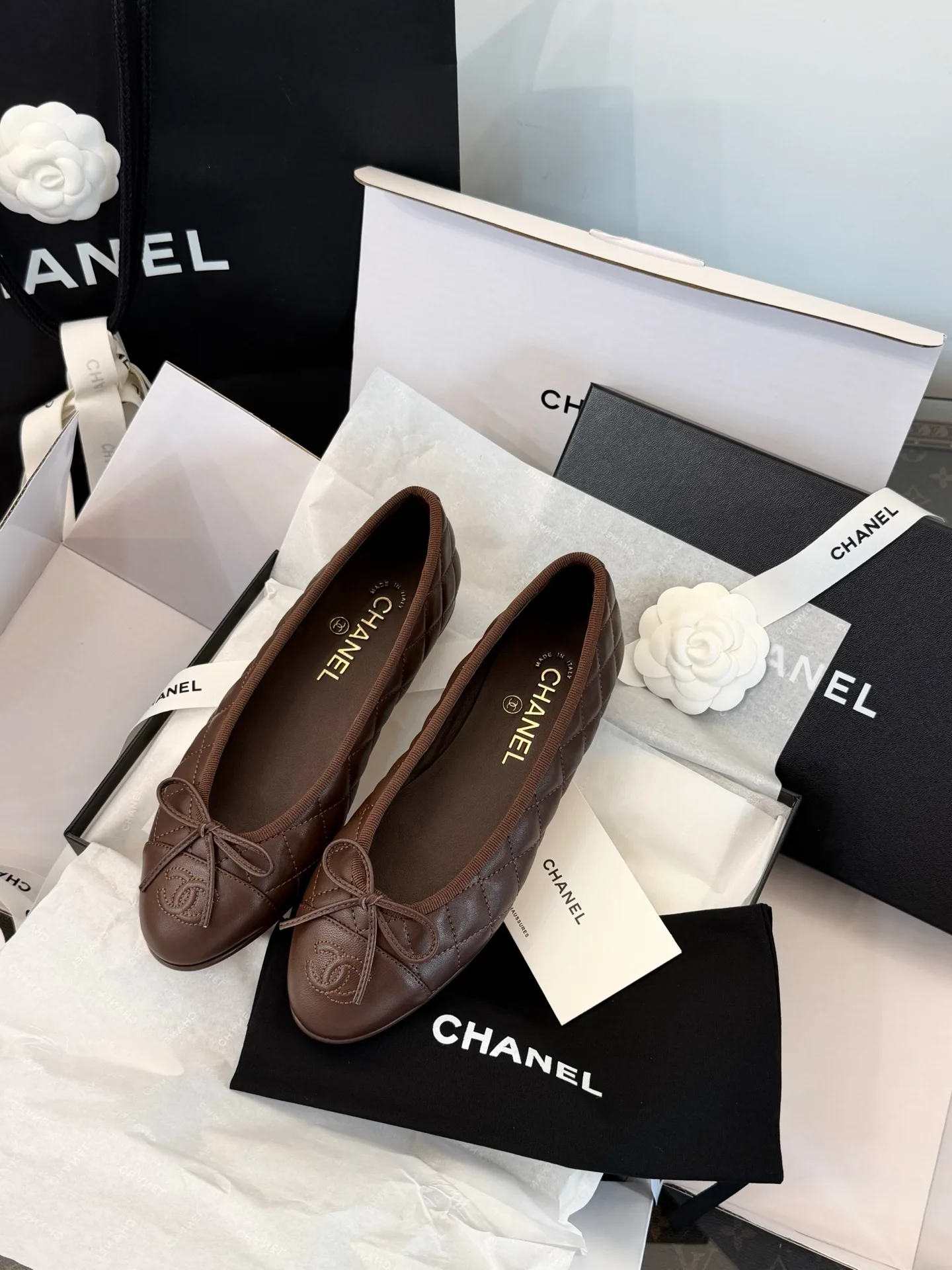 Балетки Женские Chanel 19038971