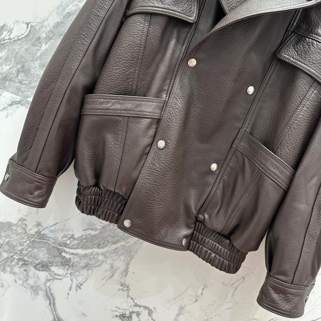 Кожаные Куртки И Дублёнки Мужские Saint Laurent 11546107