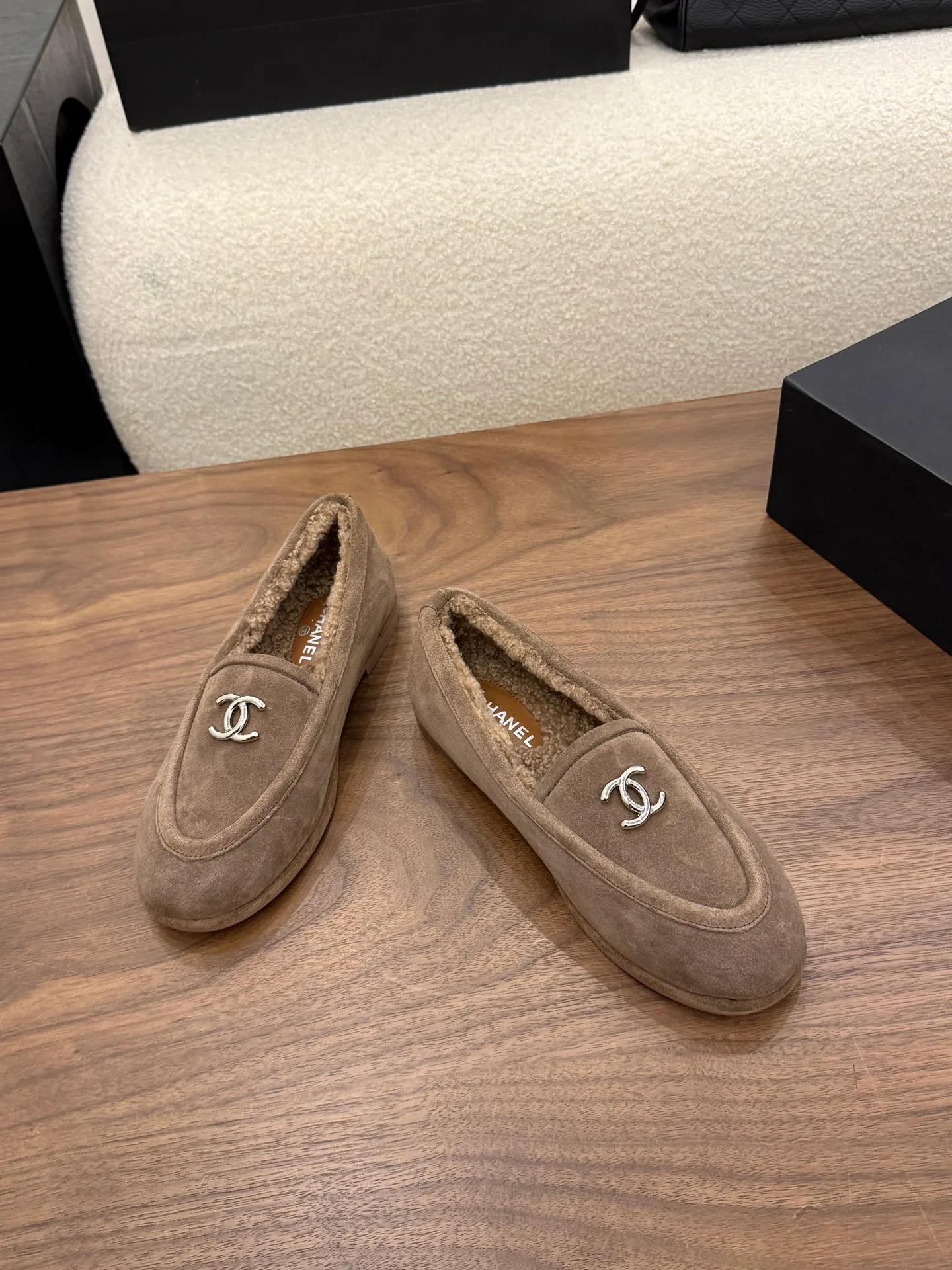 Лоферы И Мокасины Женские Chanel 18223698
