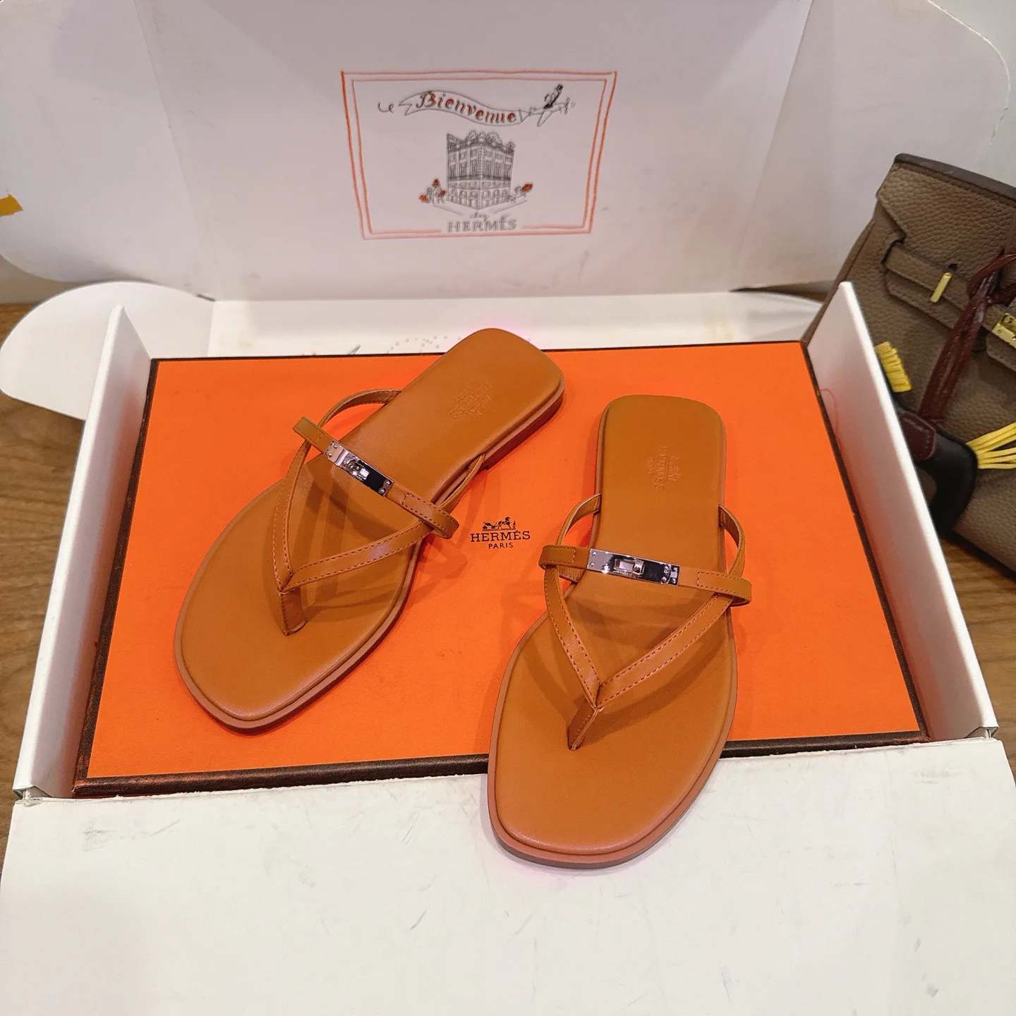 Шлепанцы Женские Hermes 9576054