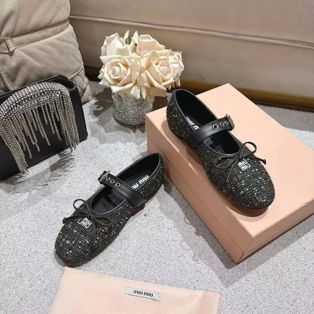 Балетки Женские Miu Miu 19269266