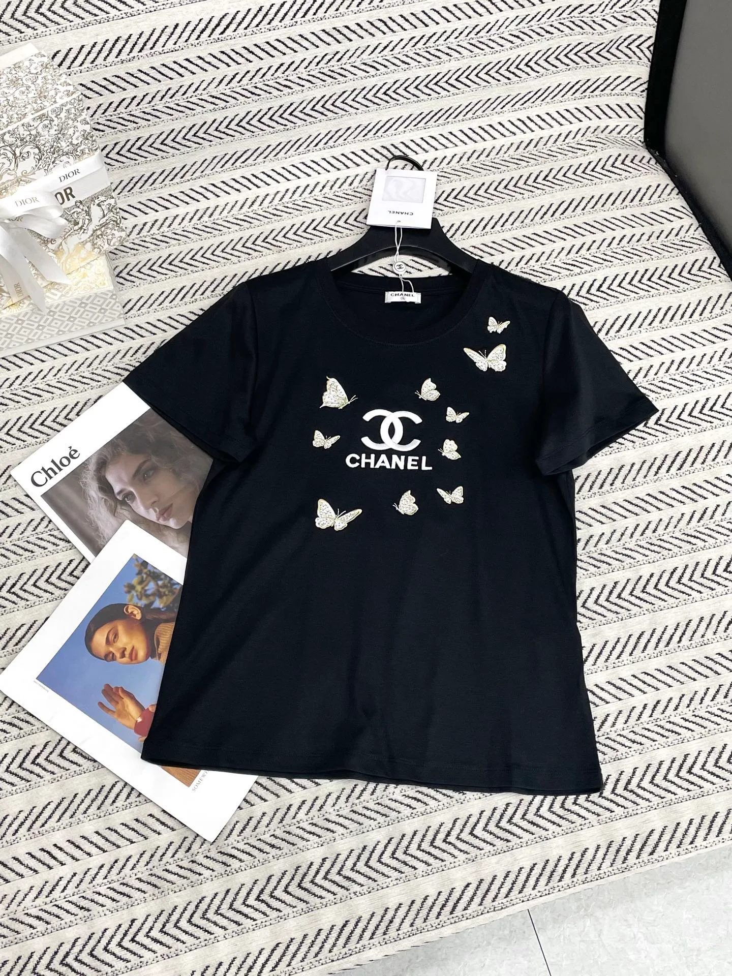 Футболки Женские Chanel 1263028