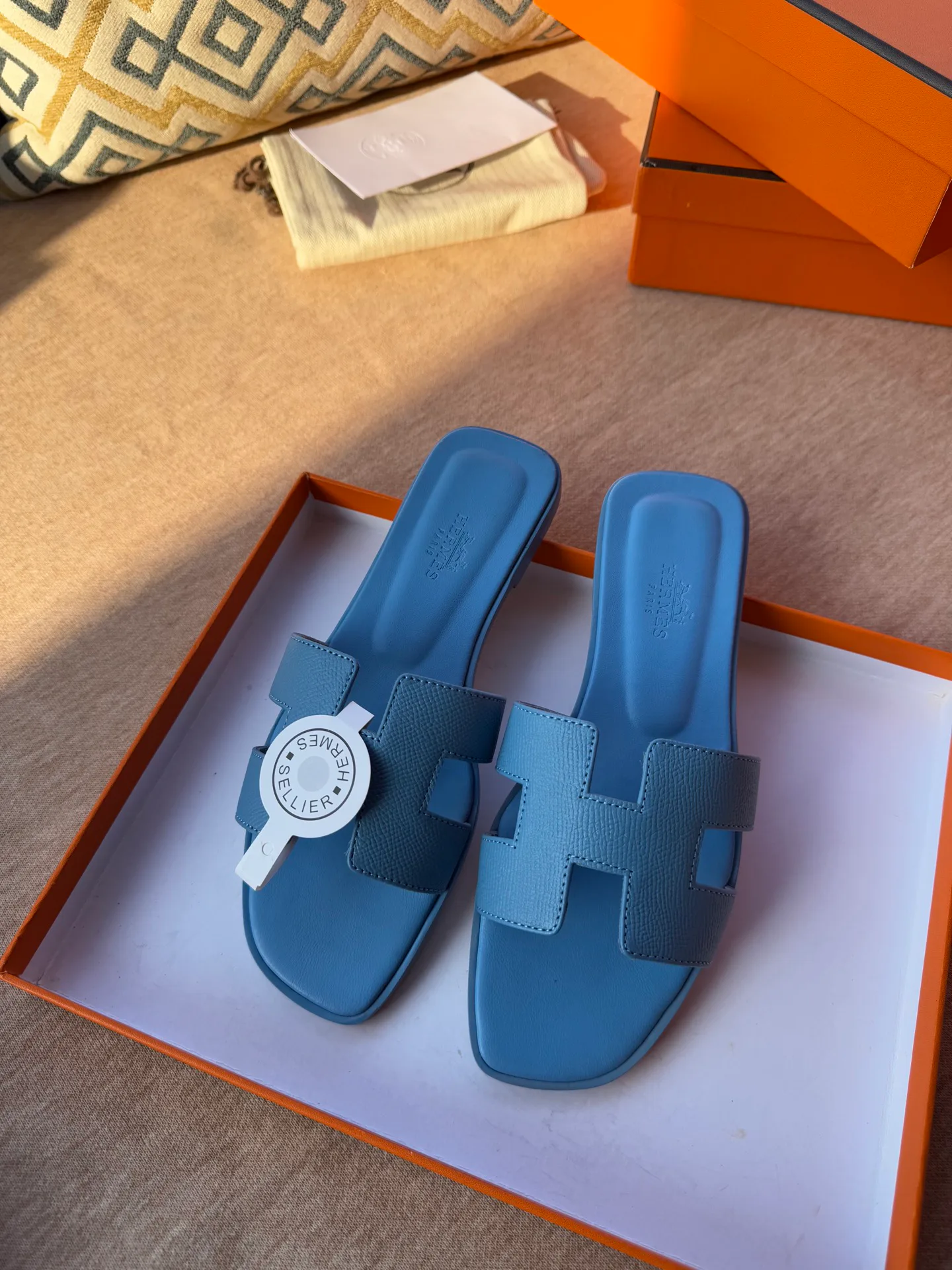 Шлепанцы Женские Hermes 18668