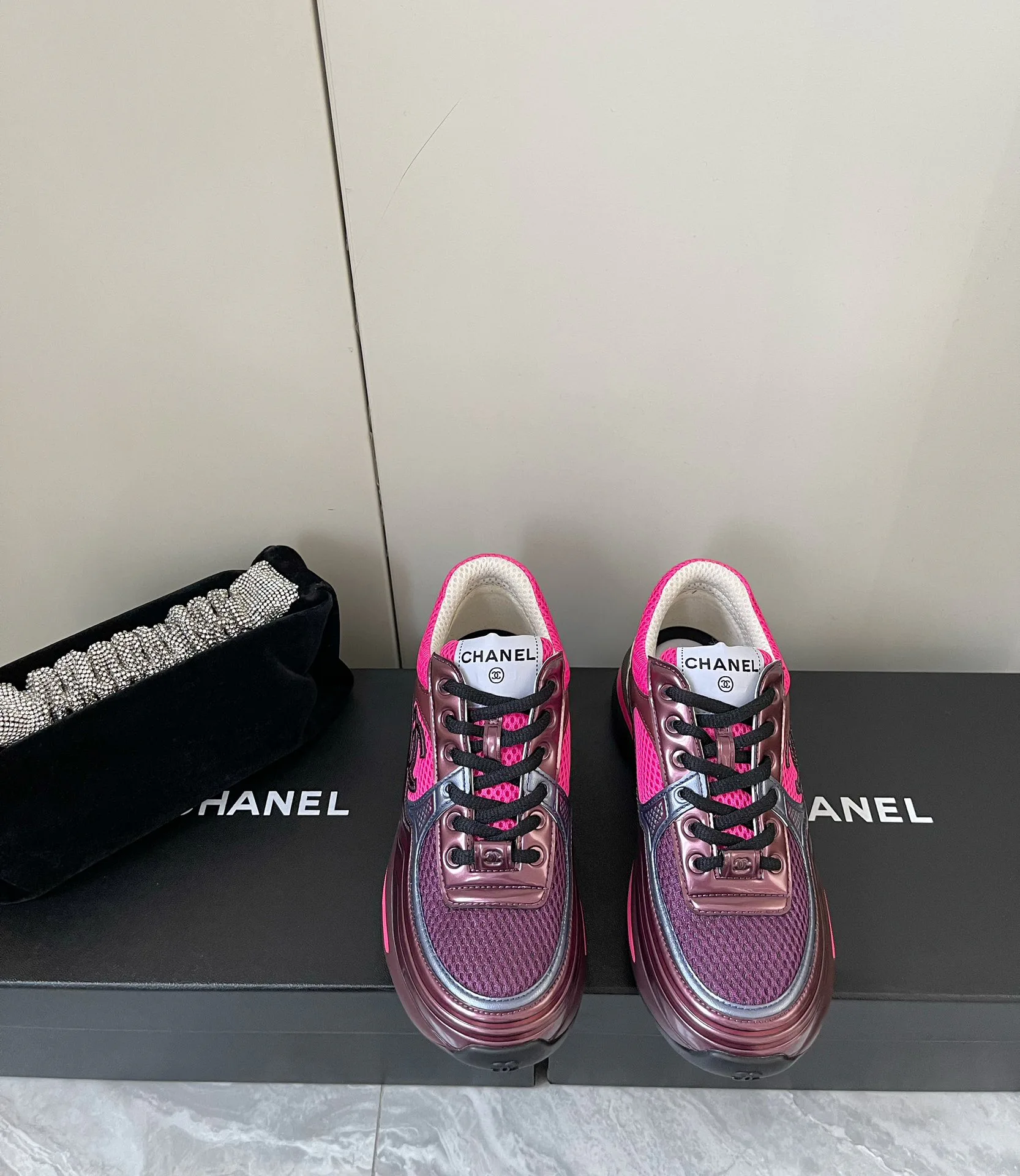 Кроссовки Женские Chanel 8734