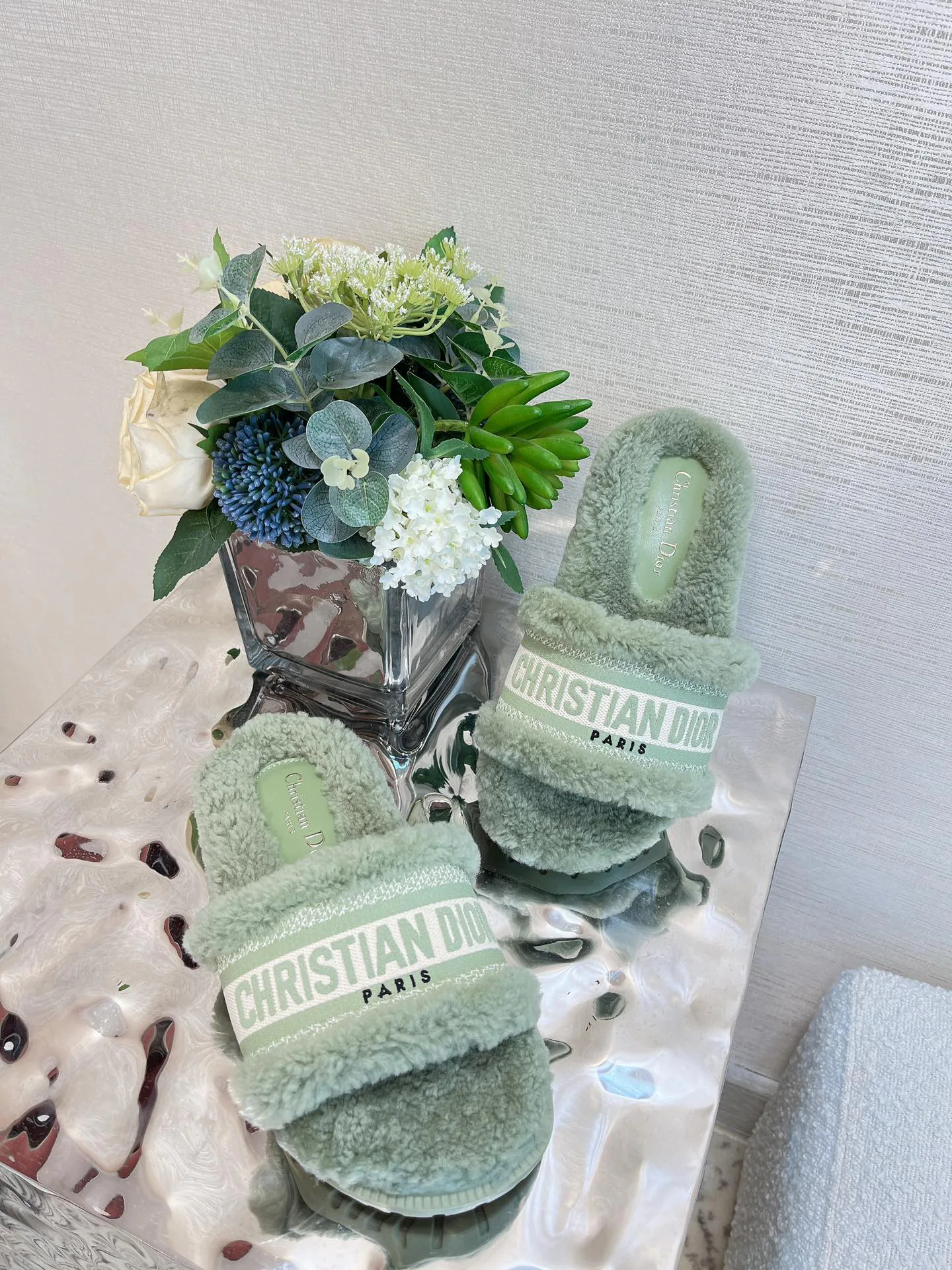 Тапочки Женские Christian Dior 8681