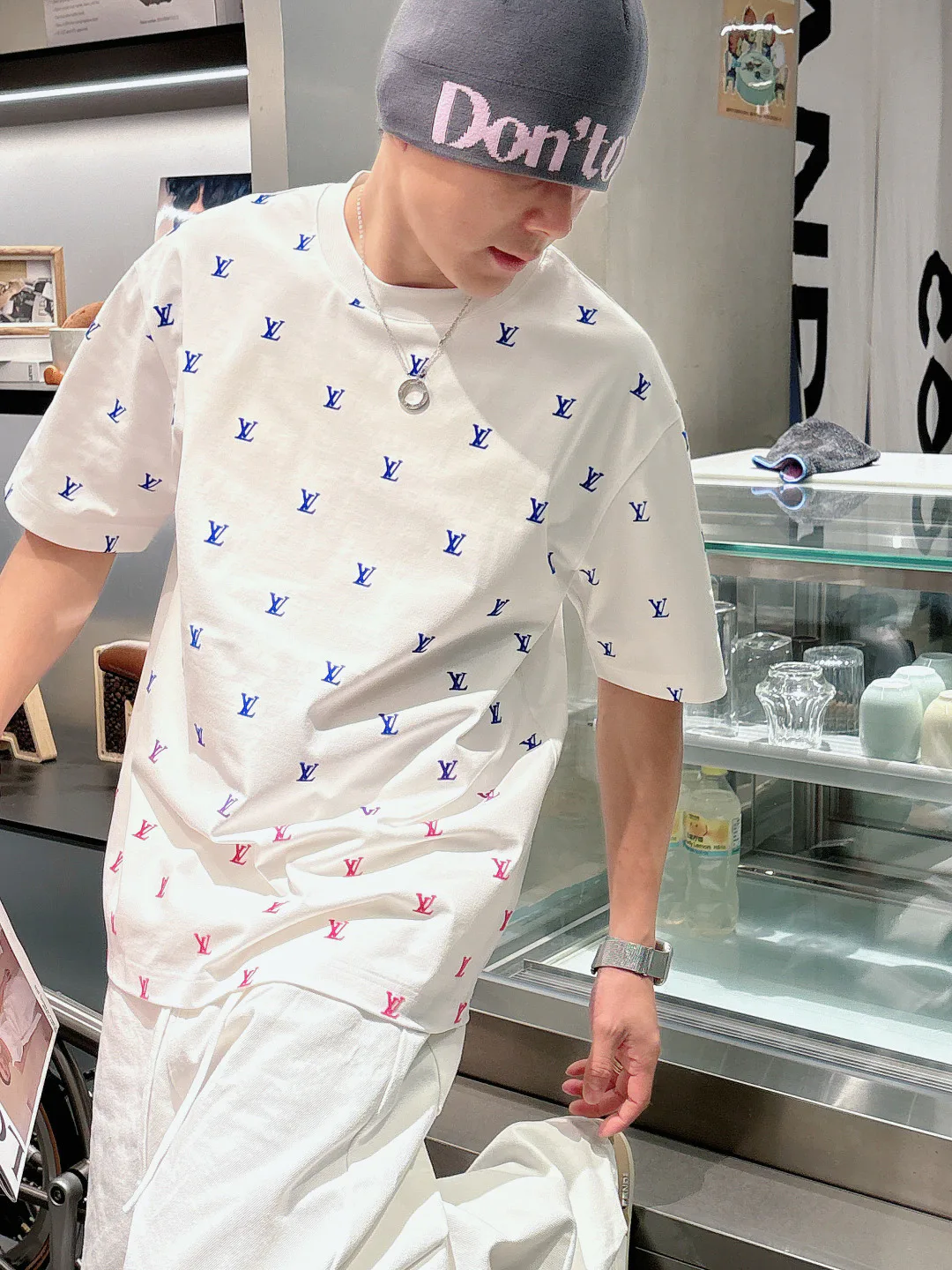 Футболки Мужские Louis Vuitton 9526476