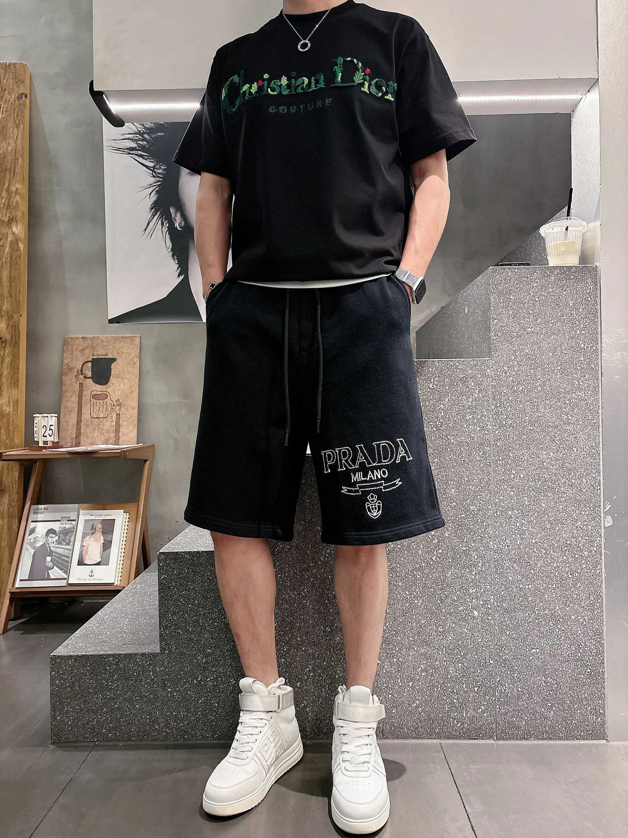 Шорты Мужские Prada 17468338