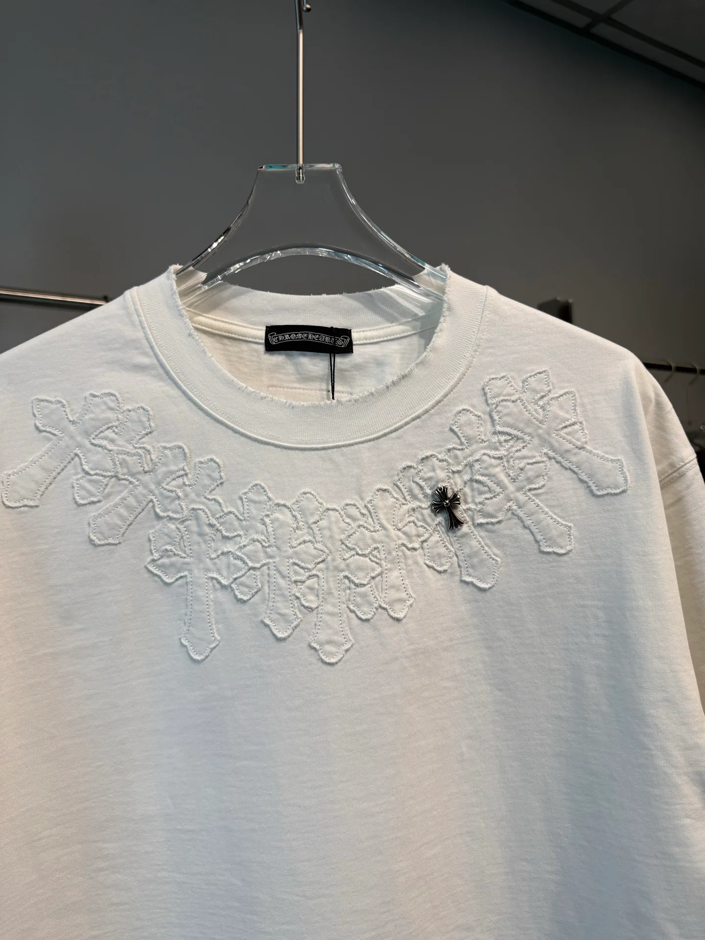 Футболки Женские Chrome Hearts 11528659
