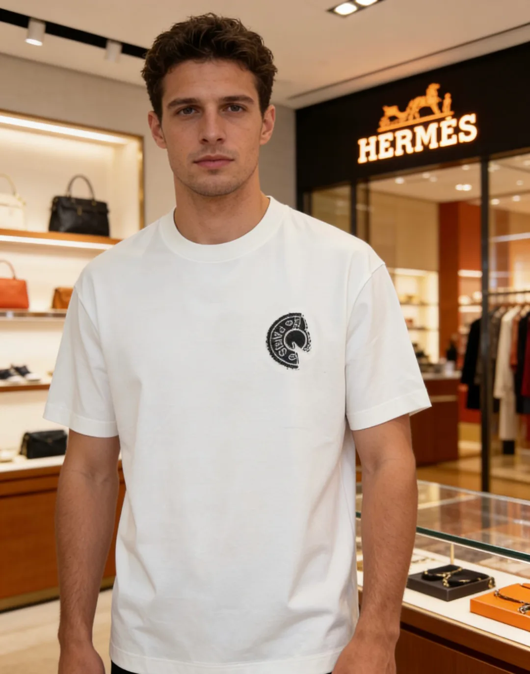 Футболки Мужские Hermes 13442023