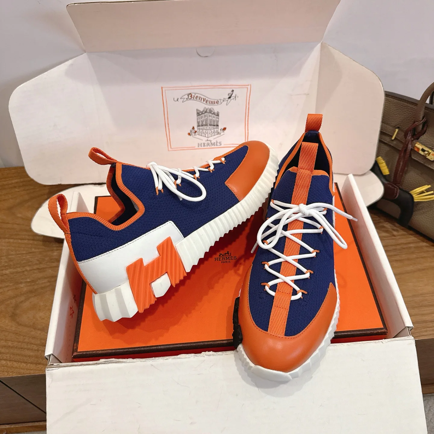 Кроссовки Мужские Hermes 10031735
