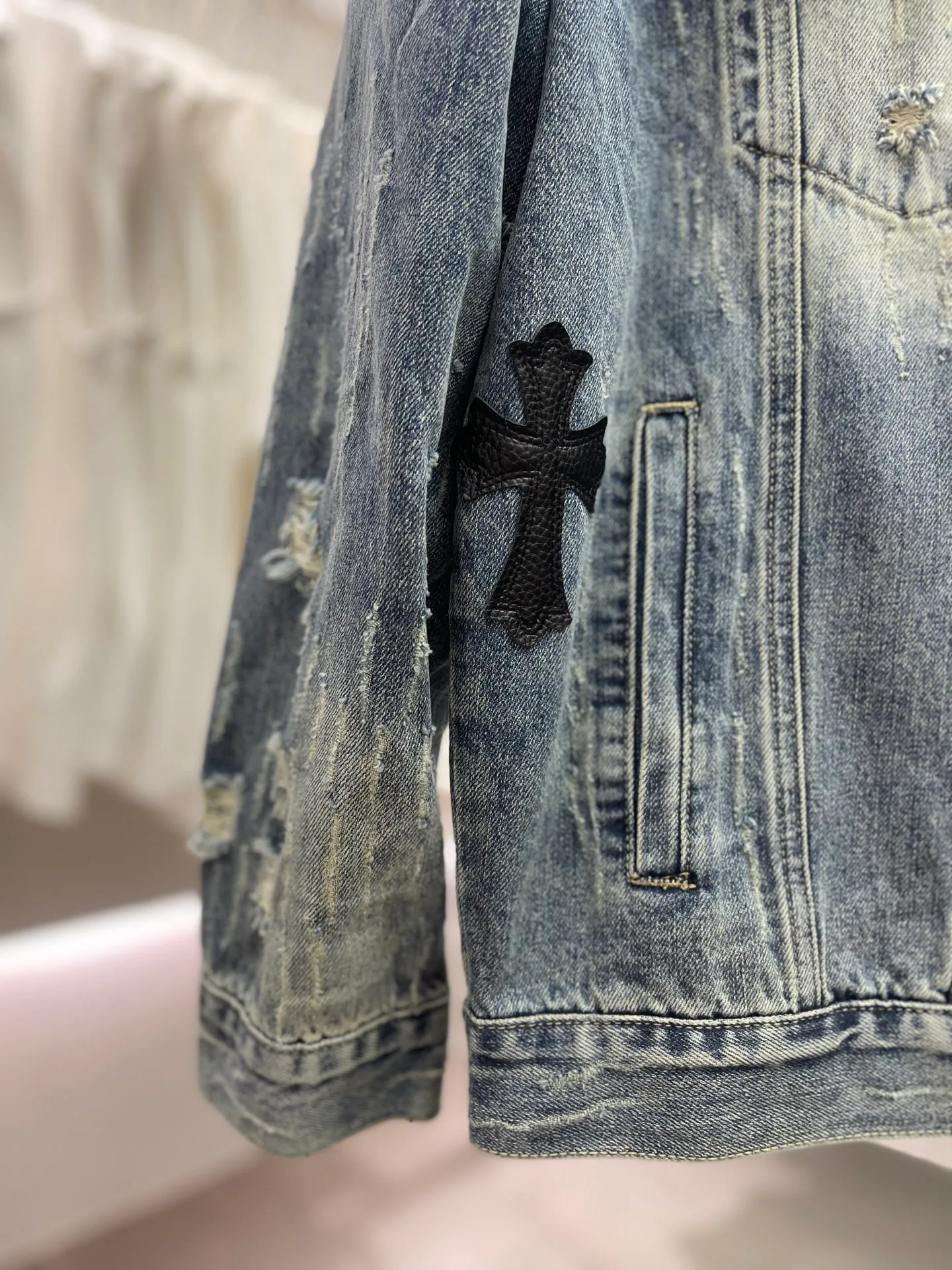 Куртки И Пуховики Мужские Chrome Hearts 787645