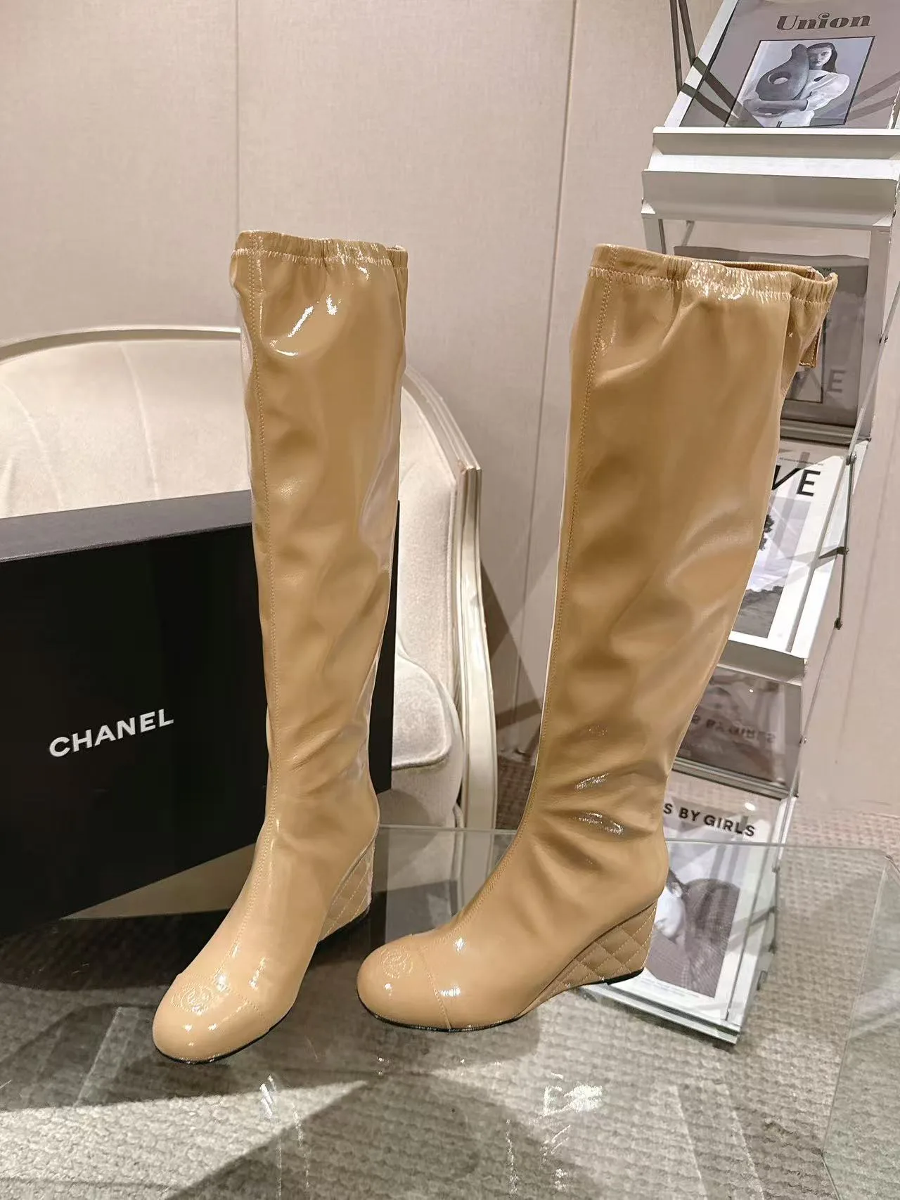 Сапоги Женские Chanel 618816