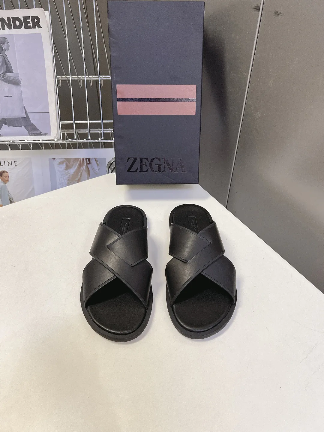 Шлепанцы Мужские Zegna 17138258