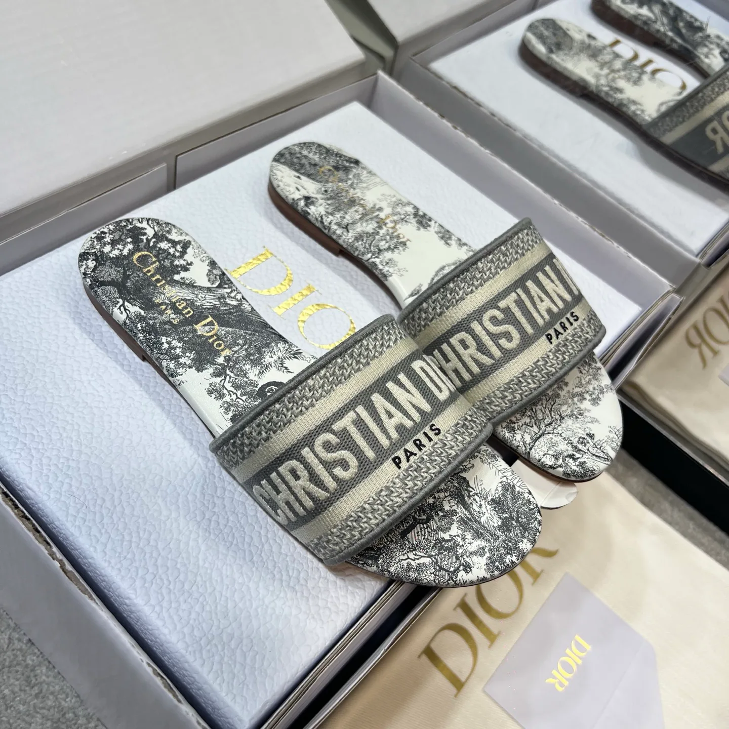 Шлепанцы Женские Christian Dior 13235787