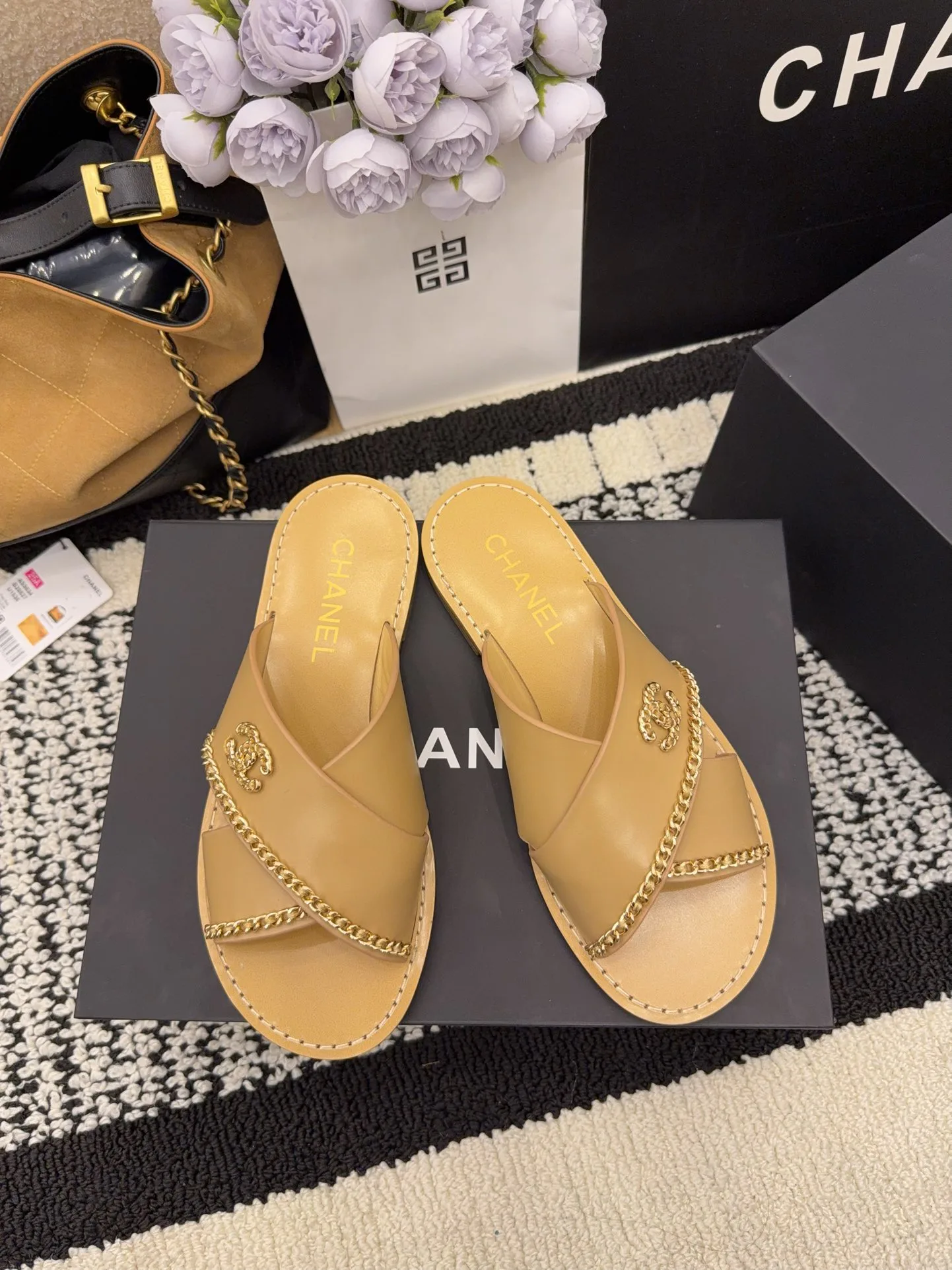 Шлепанцы Женские Chanel 804200