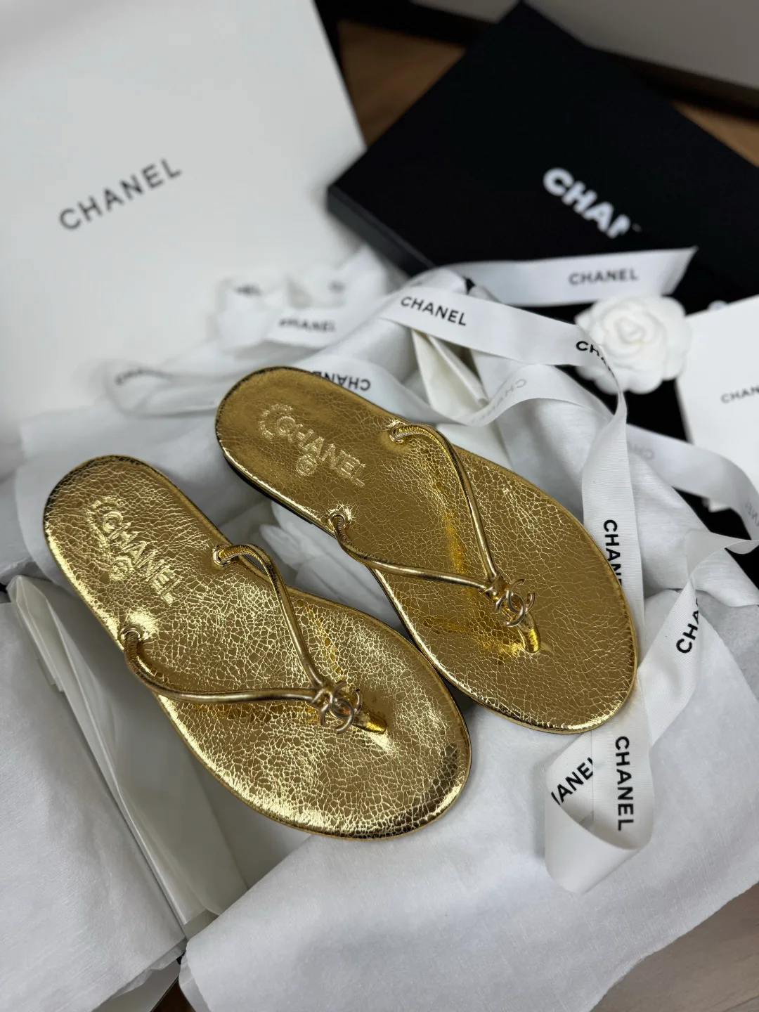 Шлепанцы Женские Chanel 13127297