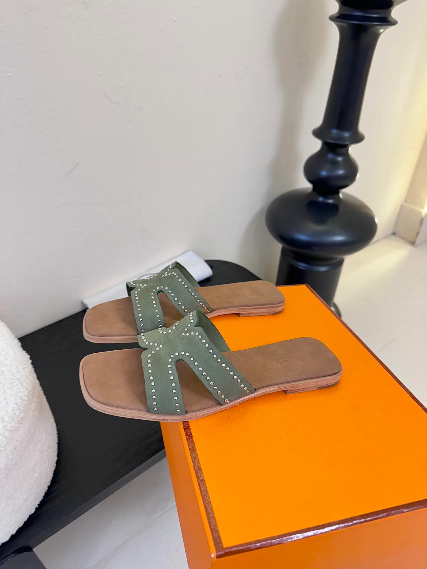 Шлепанцы Женские Hermes 1590926