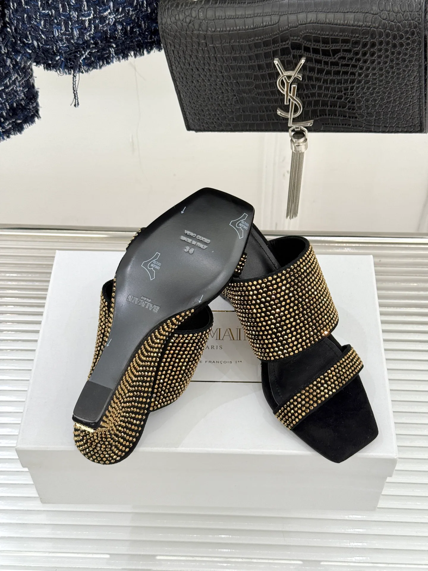 Босоножки Женские Balmain 1770609