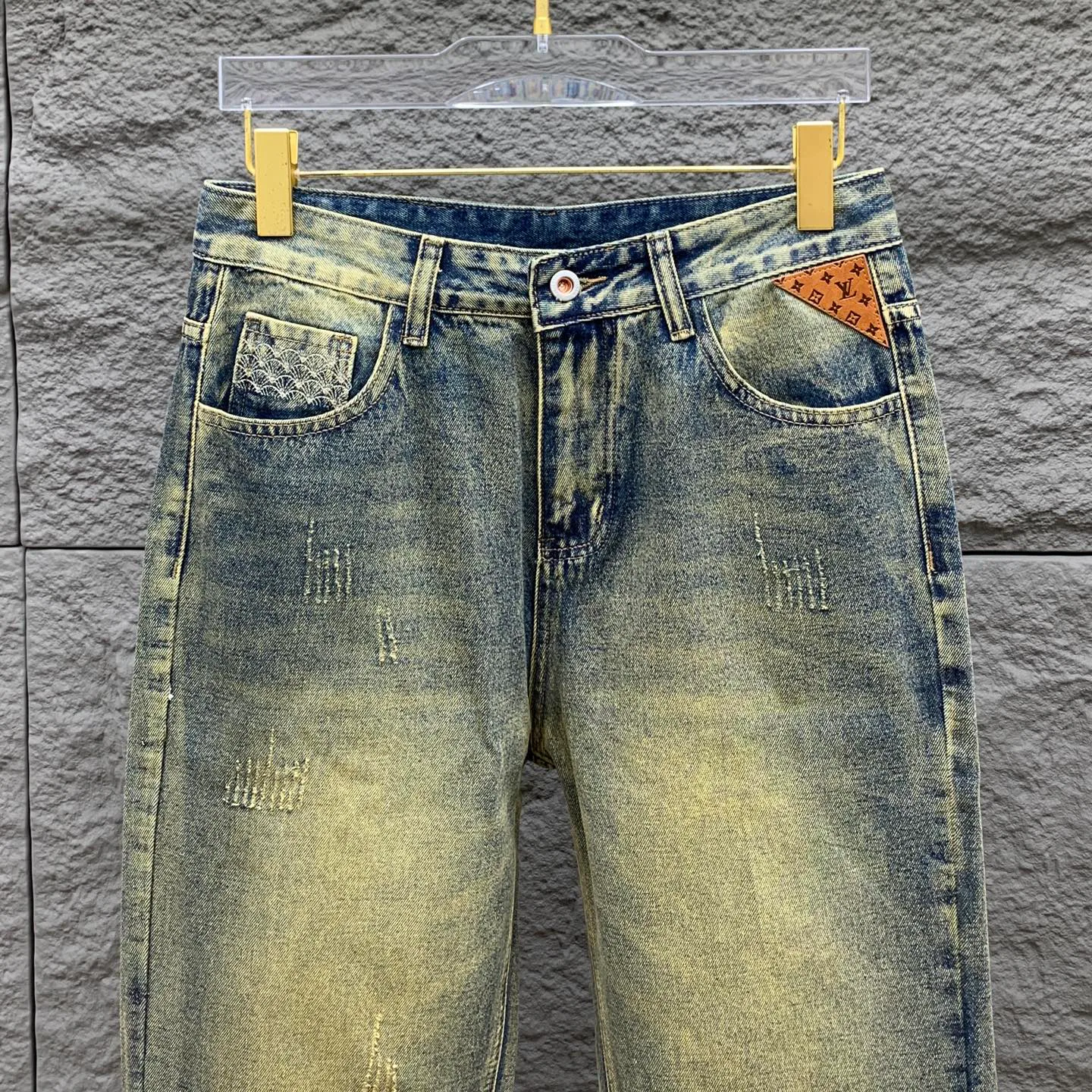 Джинсы Мужские Louis Vuitton 18296277