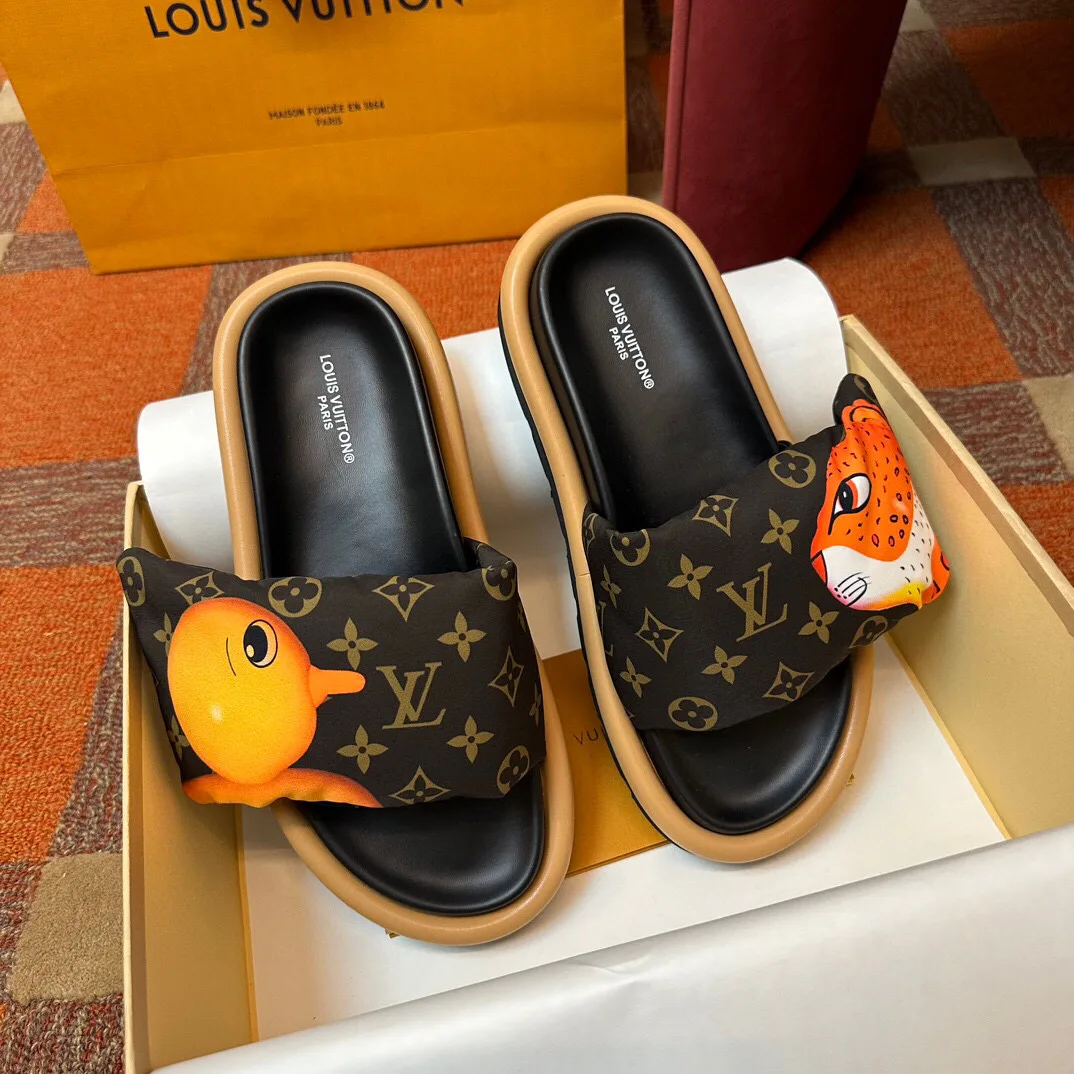 Шлепанцы Женские Louis Vuitton 14833