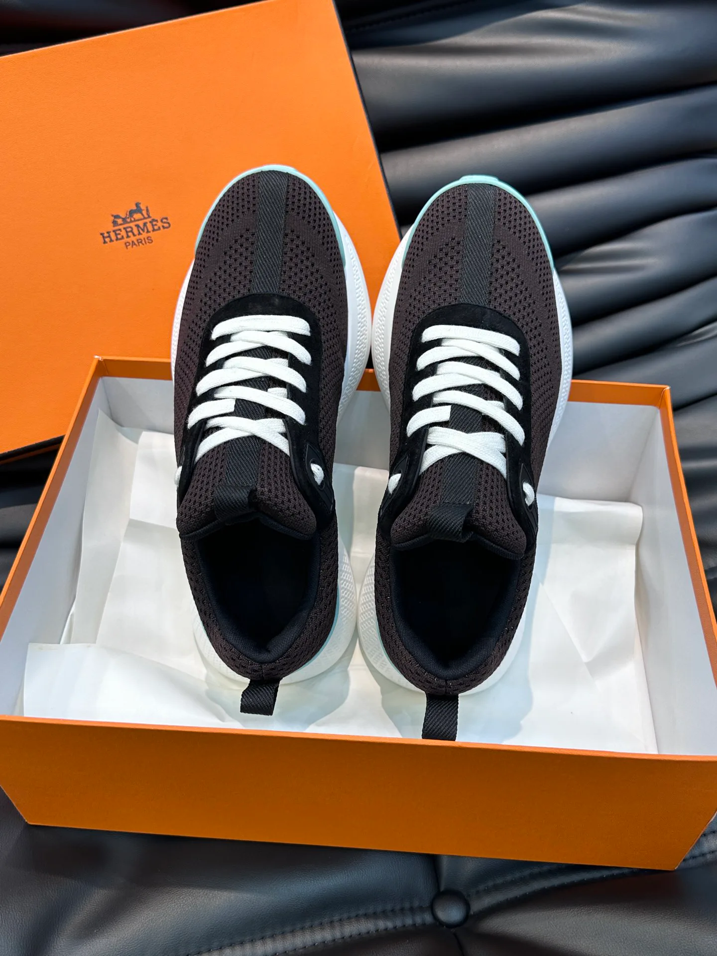 Кроссовки Мужские Hermes 17538