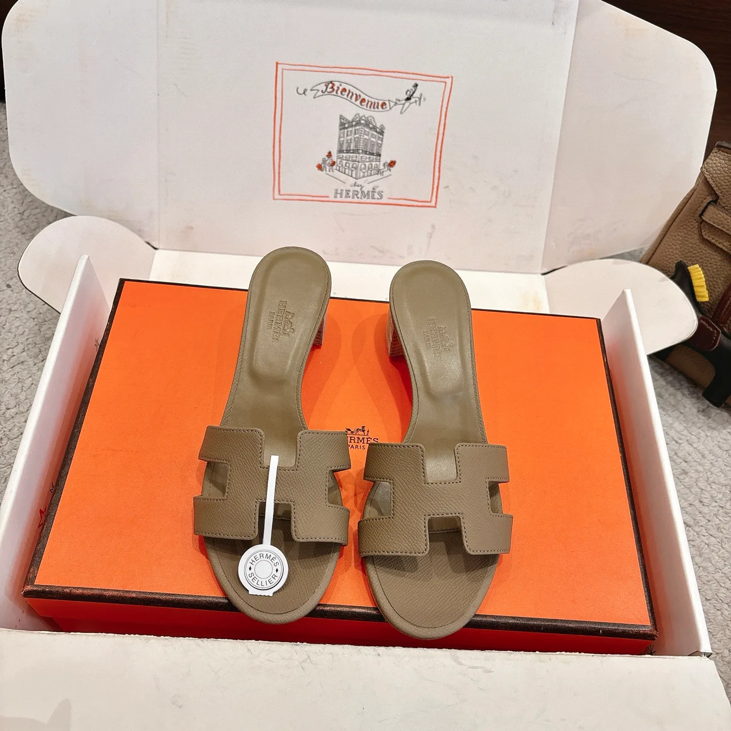 Шлепанцы Женские Hermes 11246084
