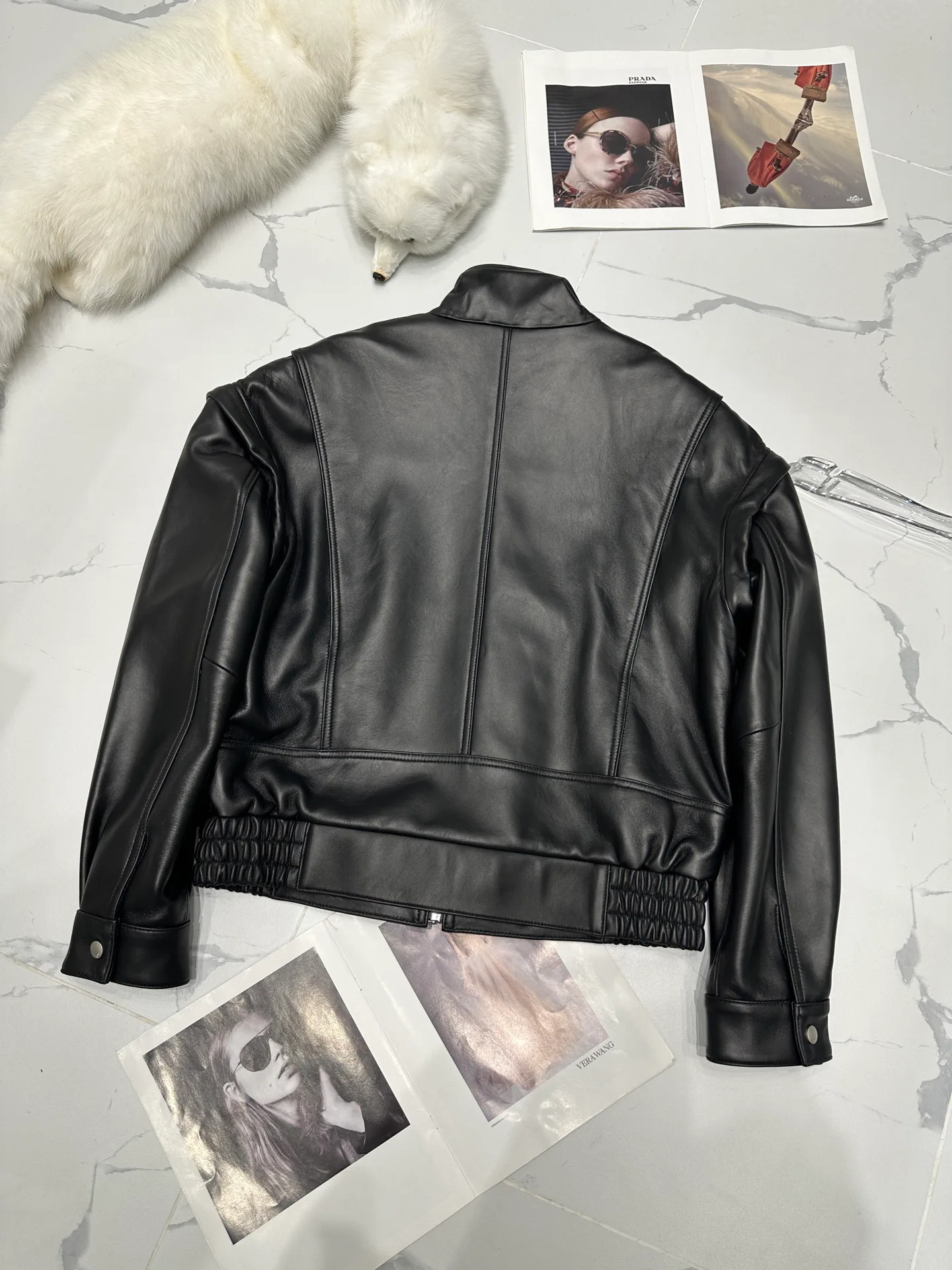 Кожаные Куртки И Дублёнки Женские Saint Laurent 11598147