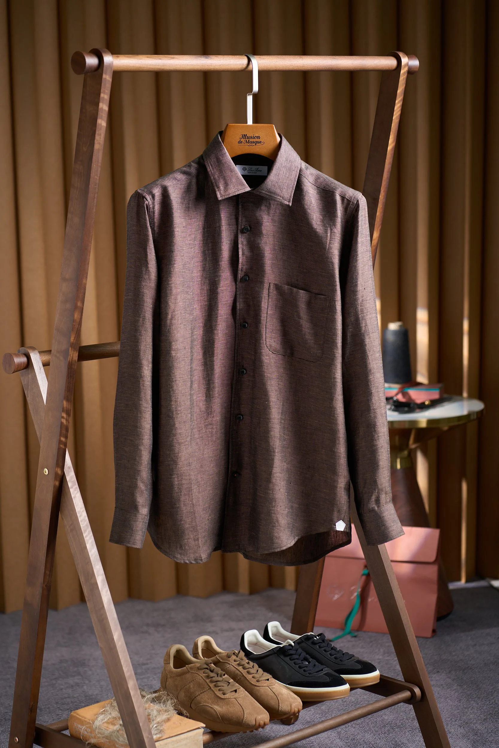 Рубашки Мужские Loro Piana 11667479